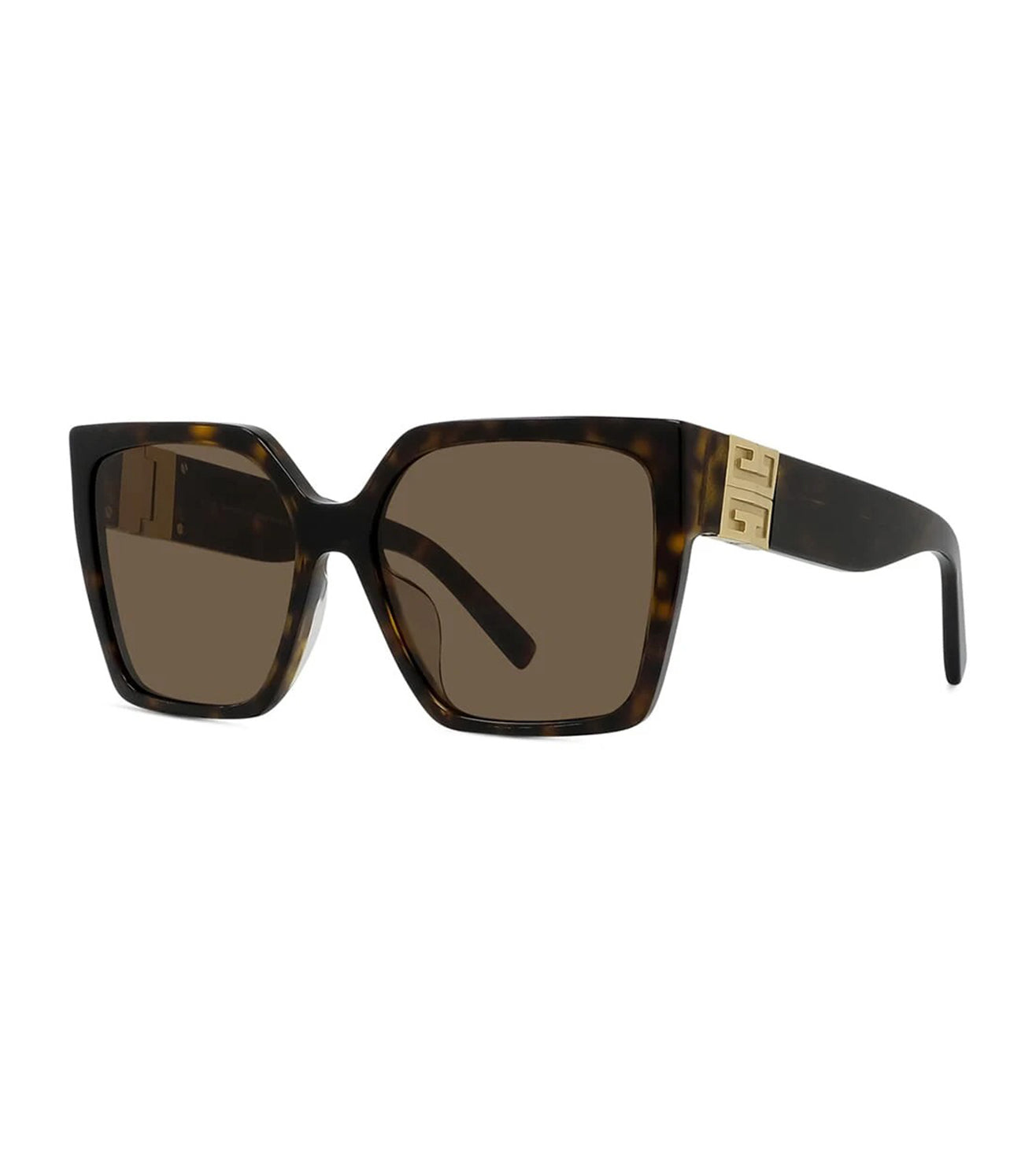 Givenchy Unisex Brown Rectangle Sunglasses