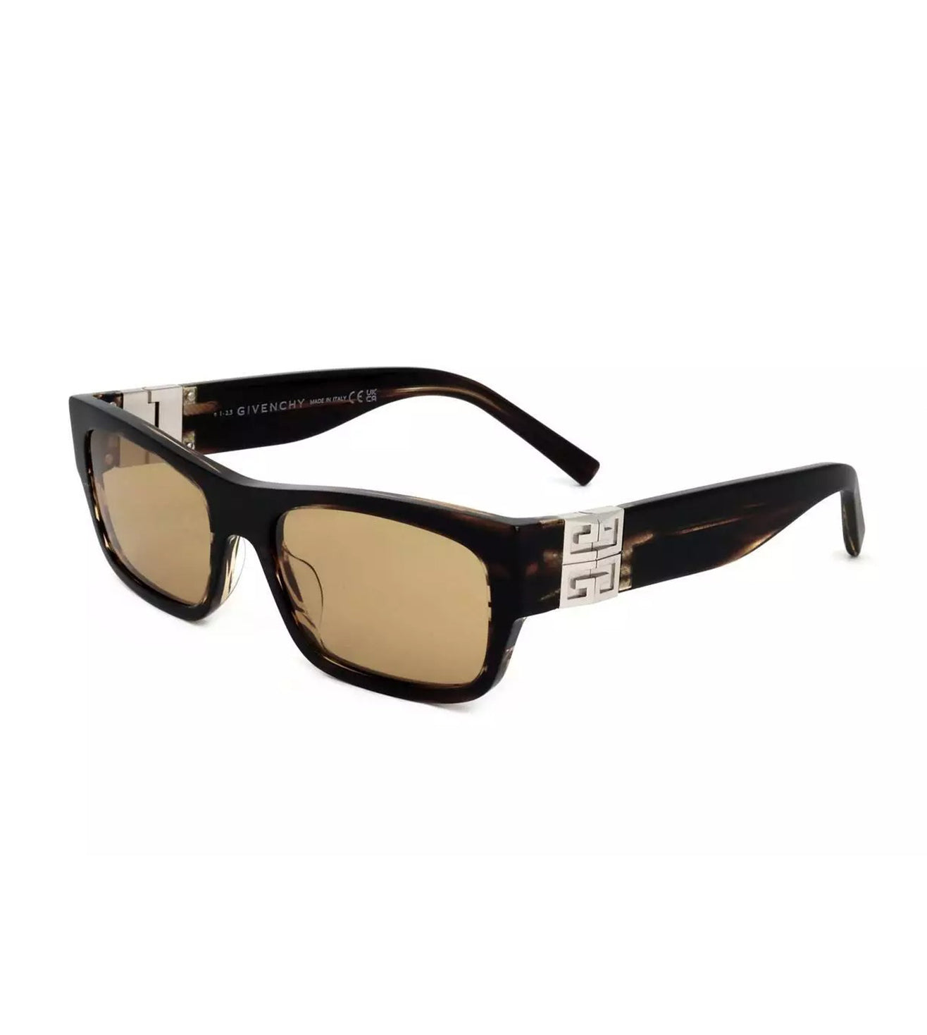 Givenchy Men's Brown Square Sunglasses