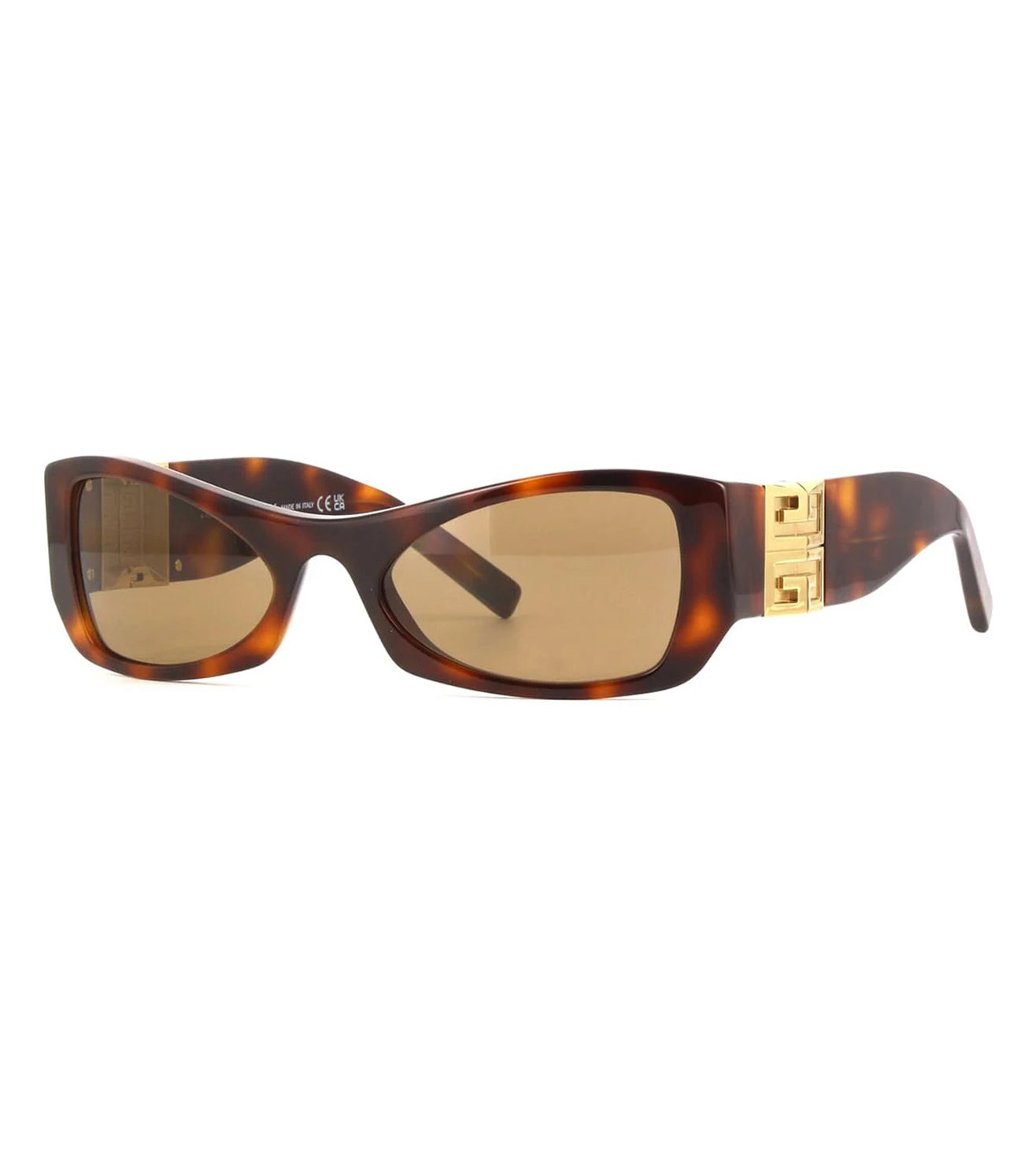 Givenchy Unisex Shiny Brown Cat- Eye Sunglasses