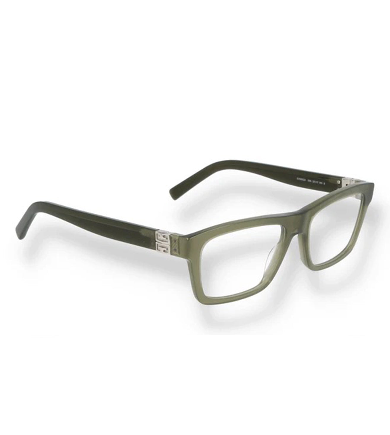 Givenchy Men's Green Square Optical Frame