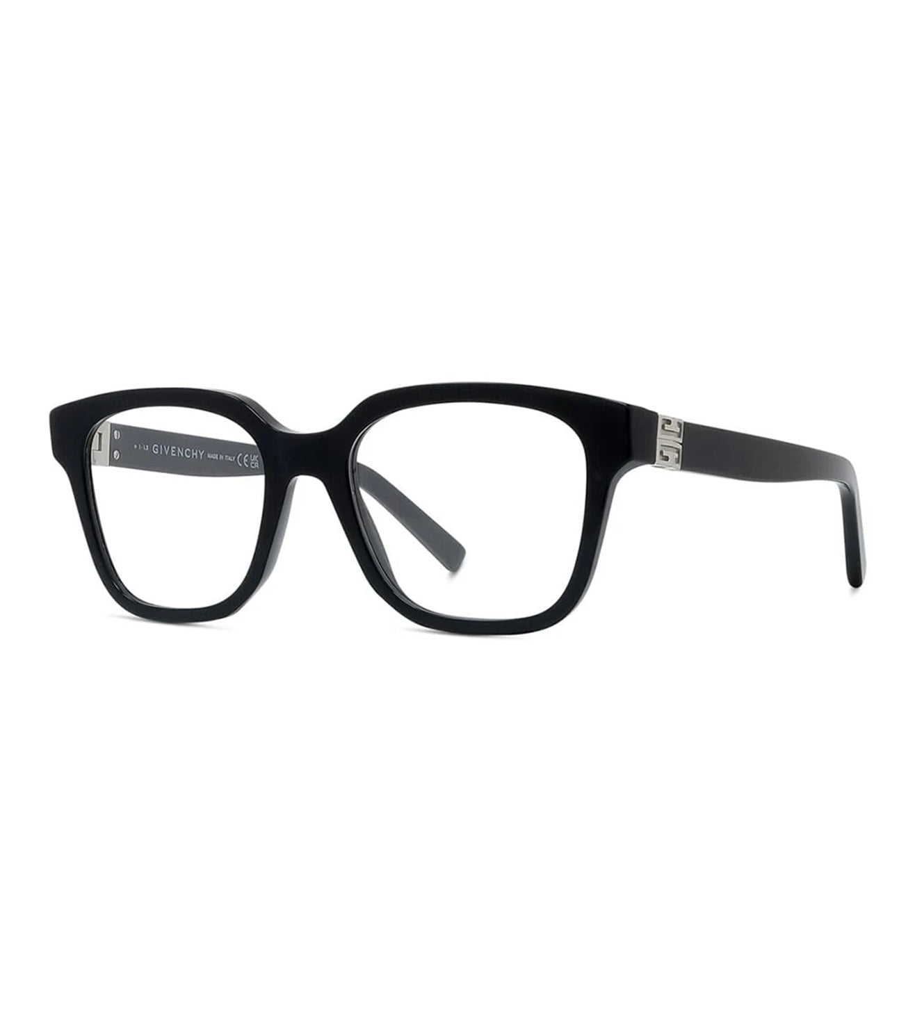 Givenchy Men's Shiny Black Square Optical Frame