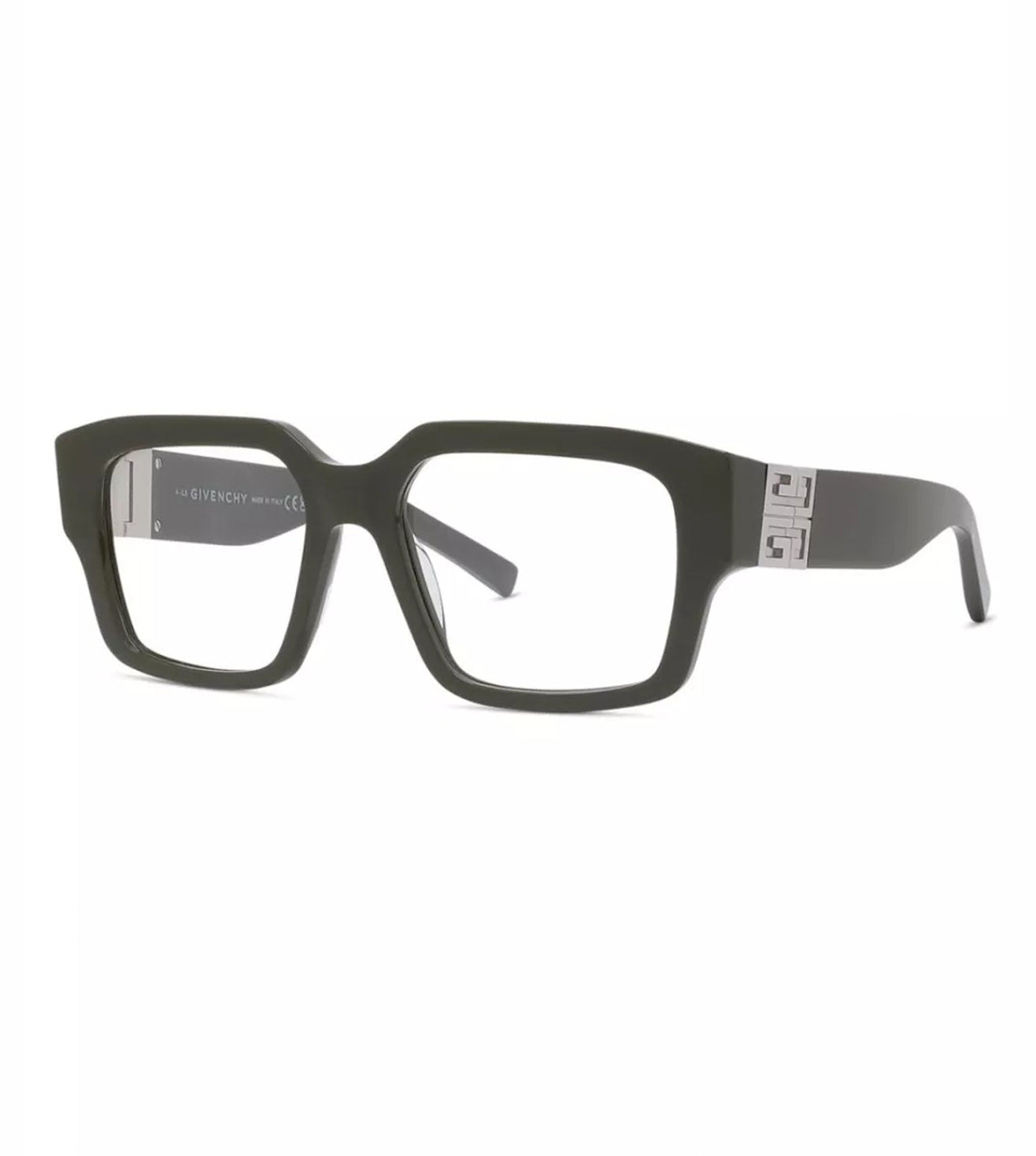 Givenchy Men's Green Square Optical Frame