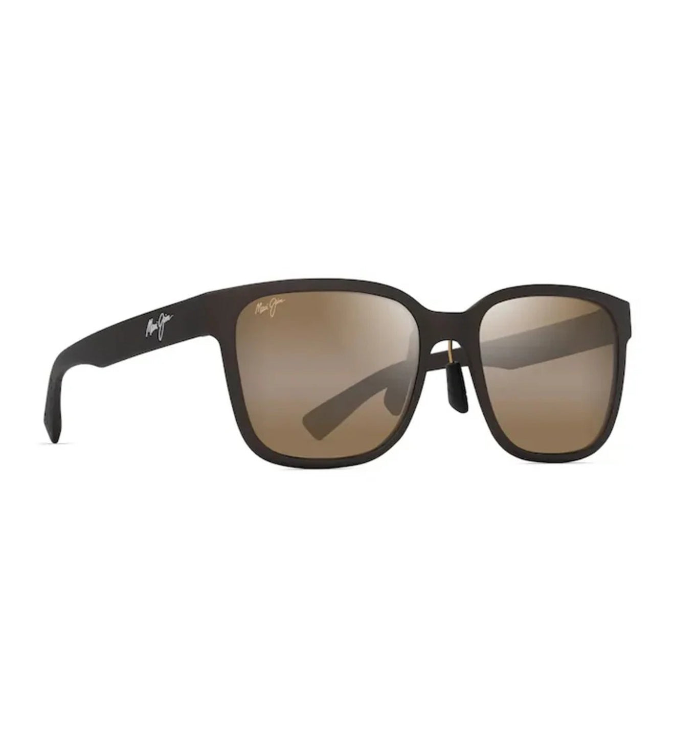 Maui Jim Unisex Brown Rectangular Sunglasses