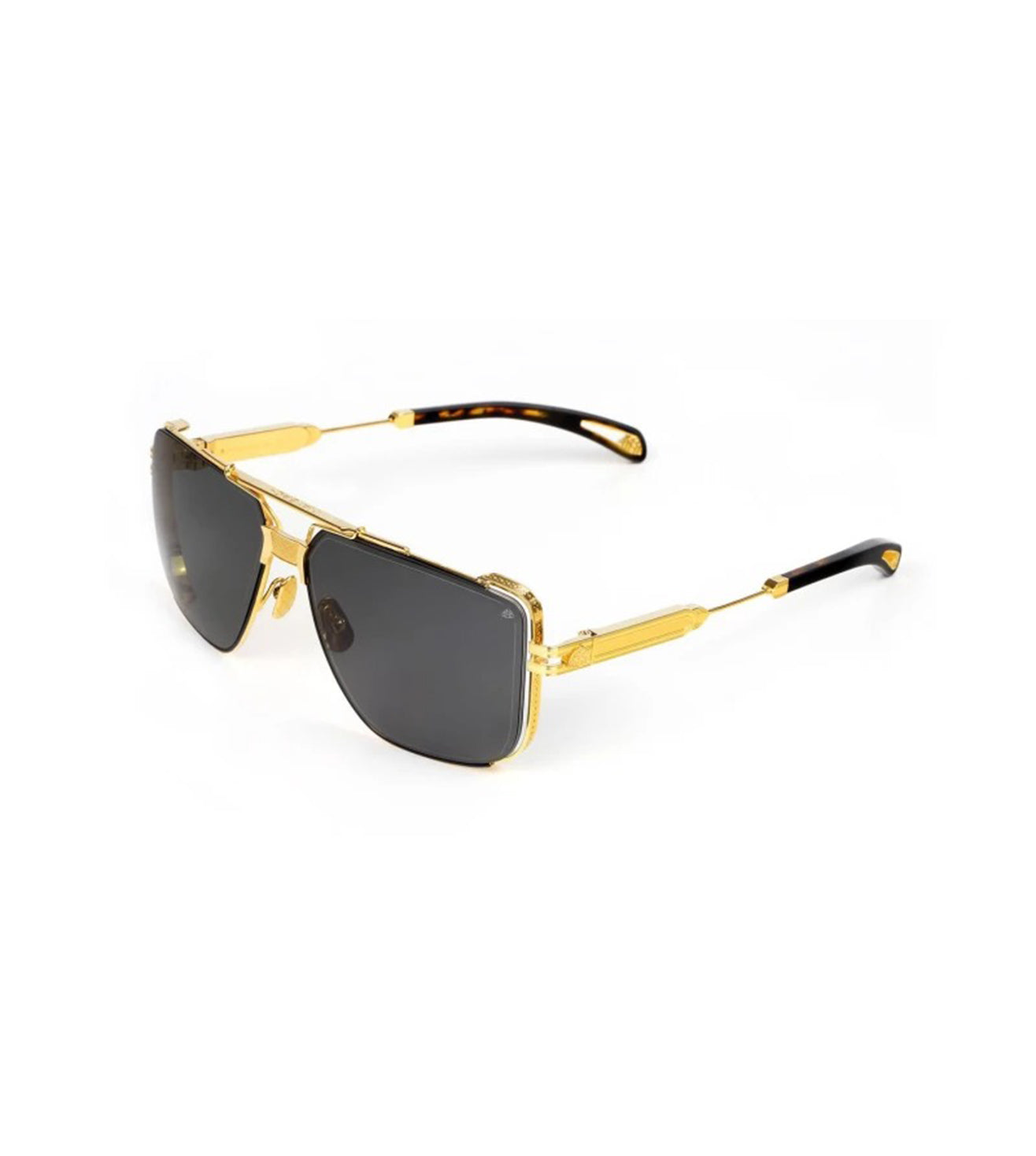Maybach Men's Grey Aviator Sunglasses