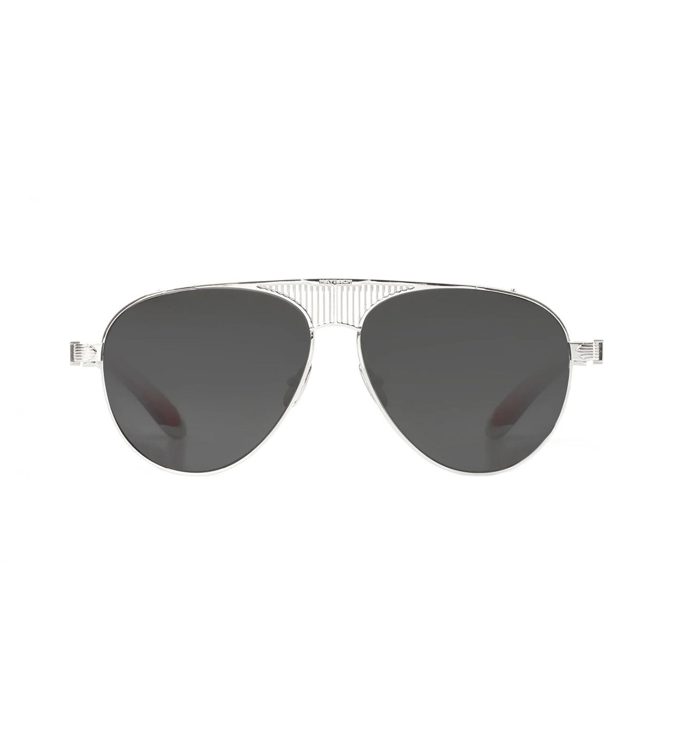 Maybach The Vision - I Men's Black Aviator Sunglasses