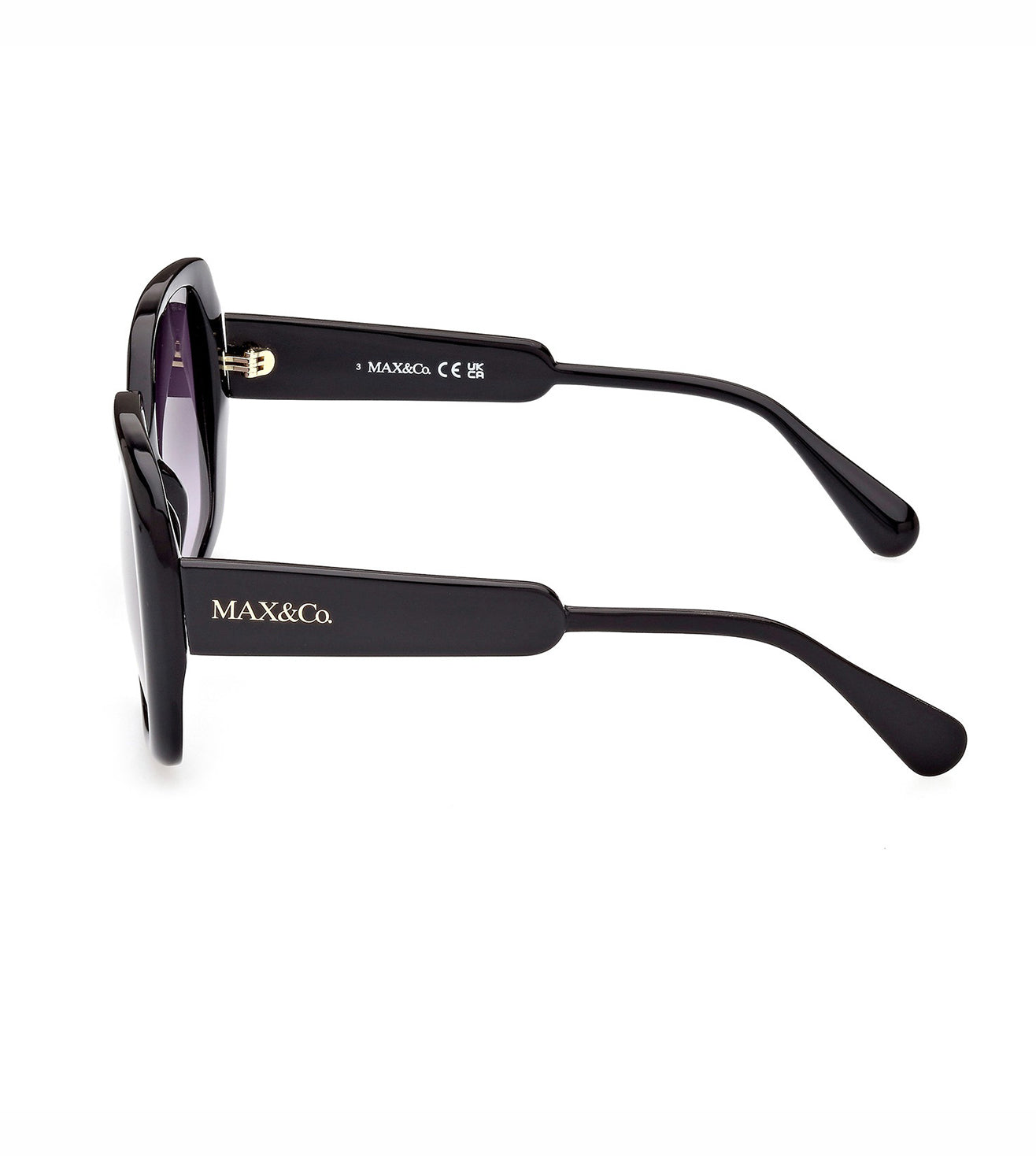 Maxmara Women's Grey Butterfly Sunglasses