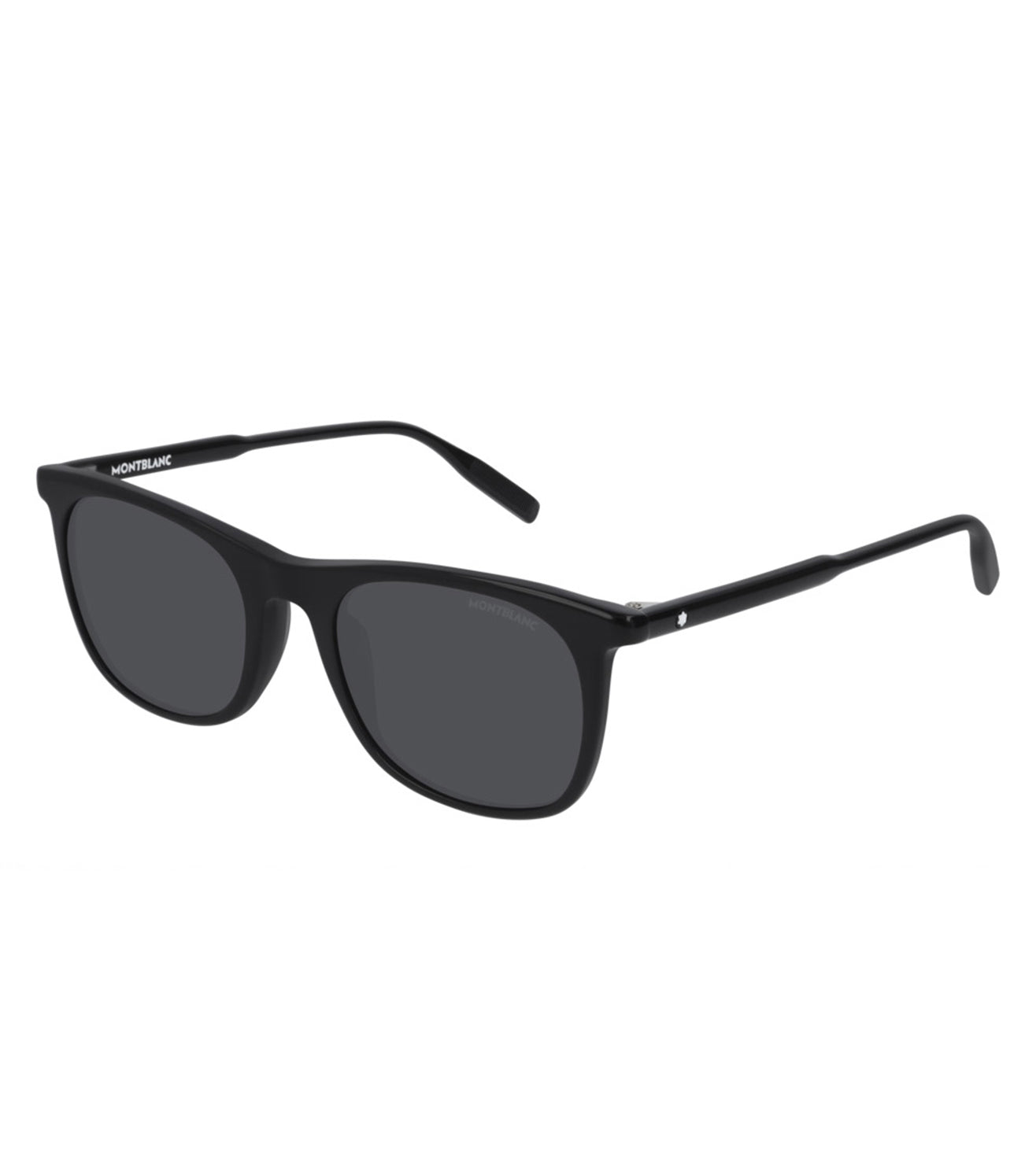 Montblanc Men's Grey Wayfarer Sunglasses