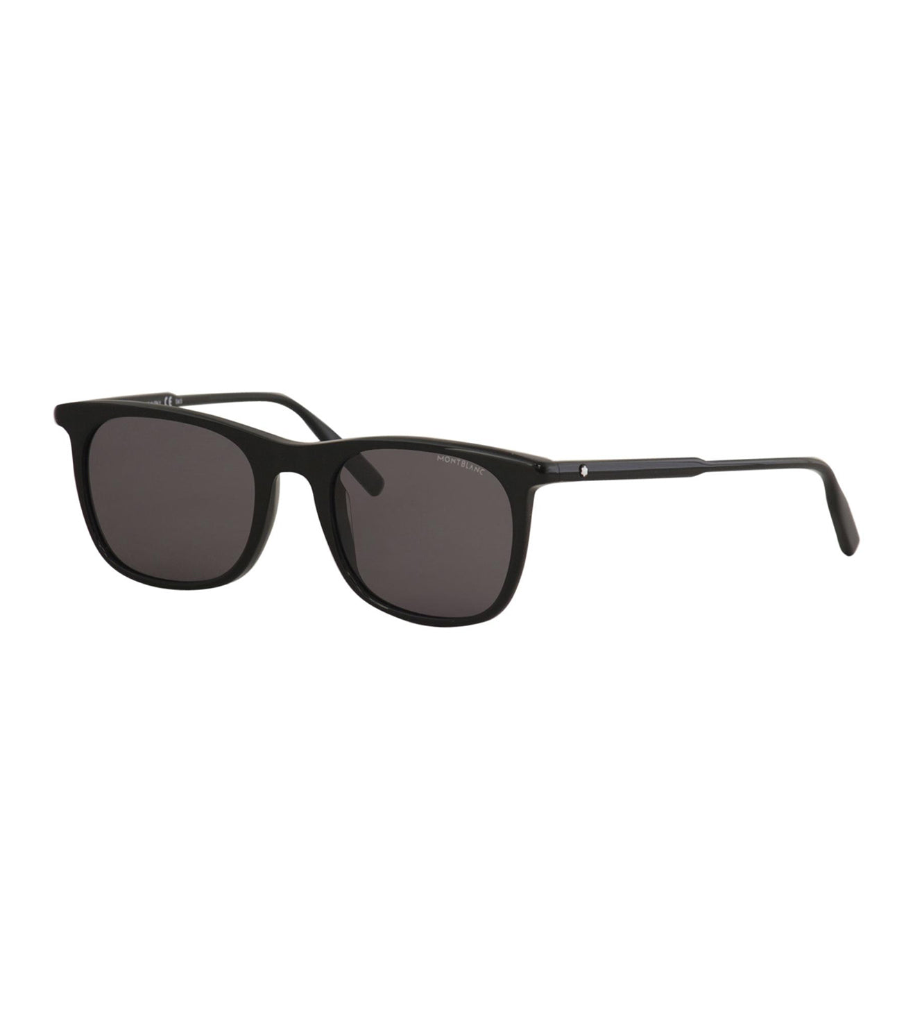 Montblanc Men's Green Rectangular Sunglasses
