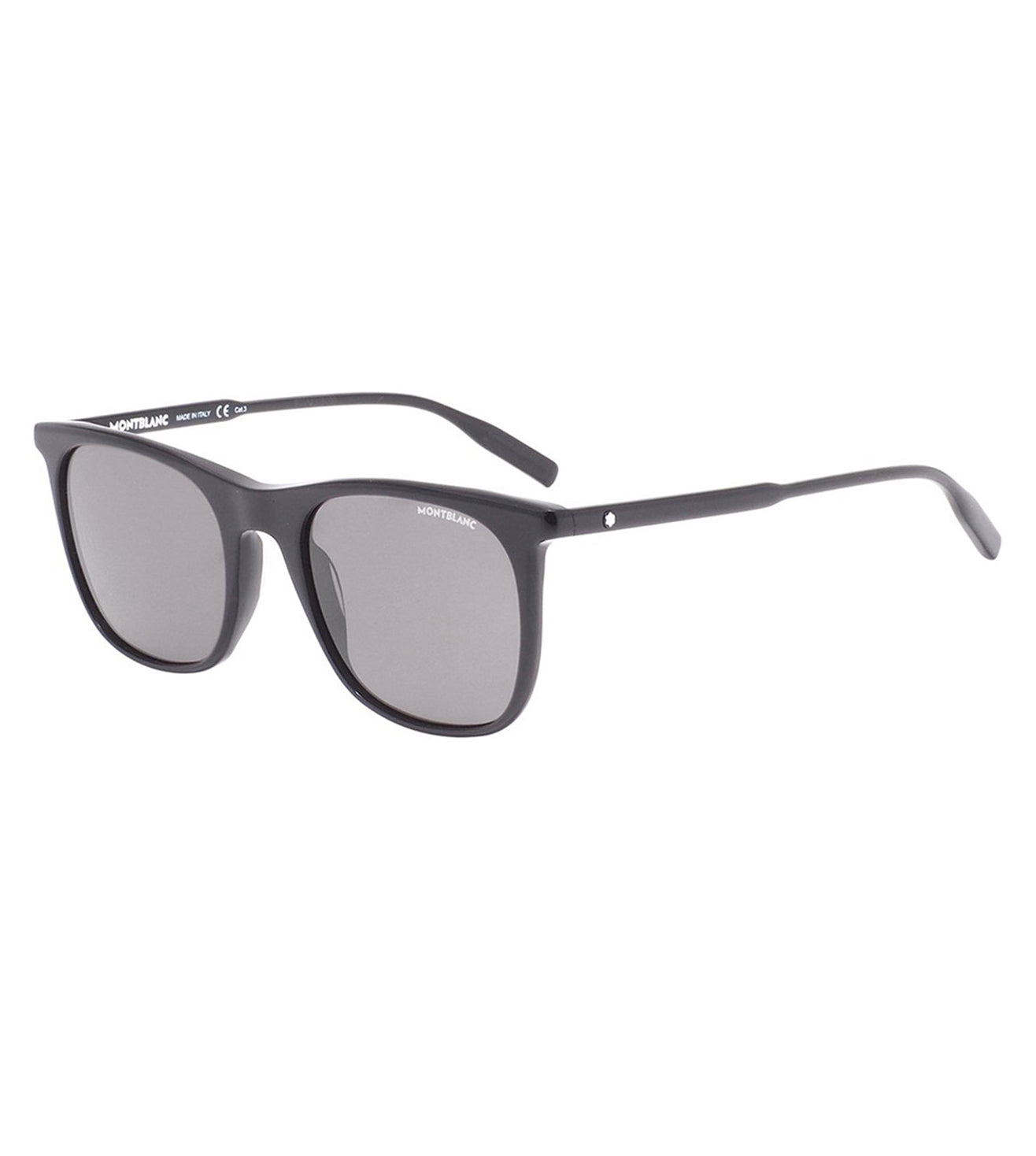 Montblanc Men's Grey Wayfarer Sunglasses