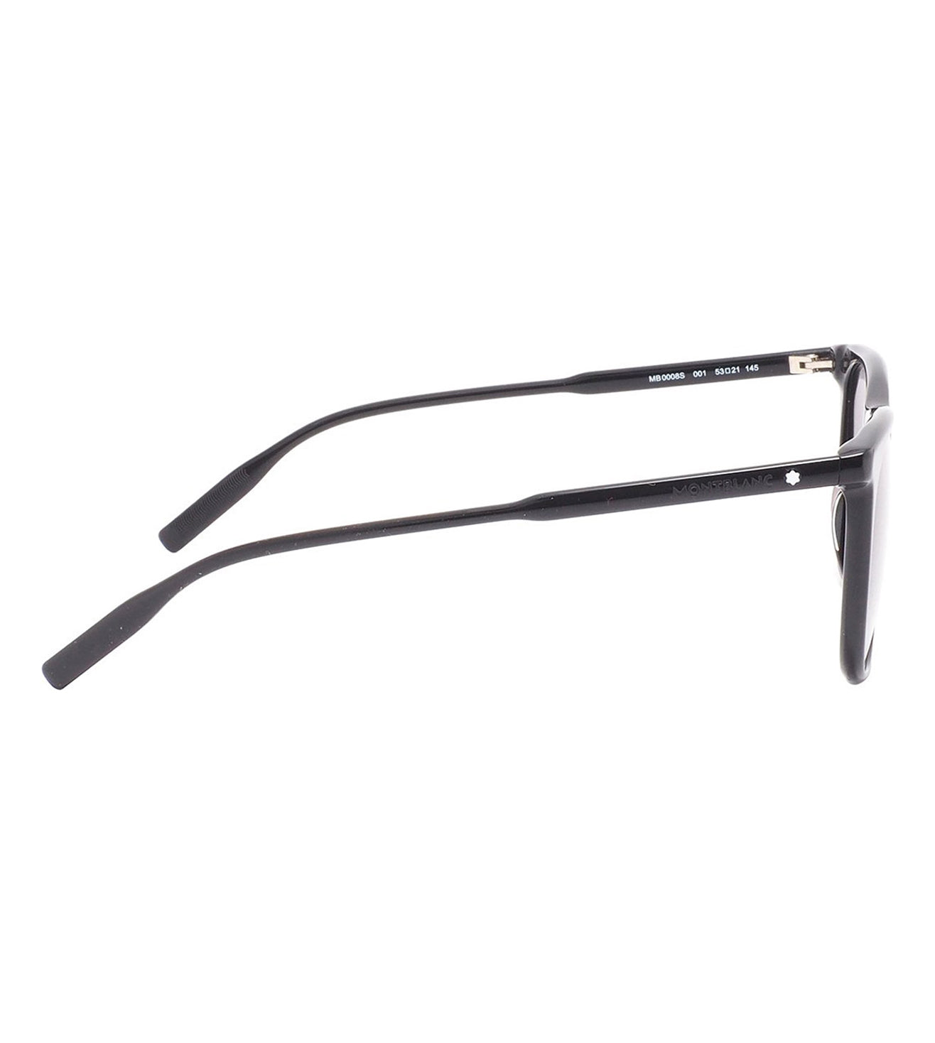 Montblanc Men's Grey Wayfarer Sunglasses