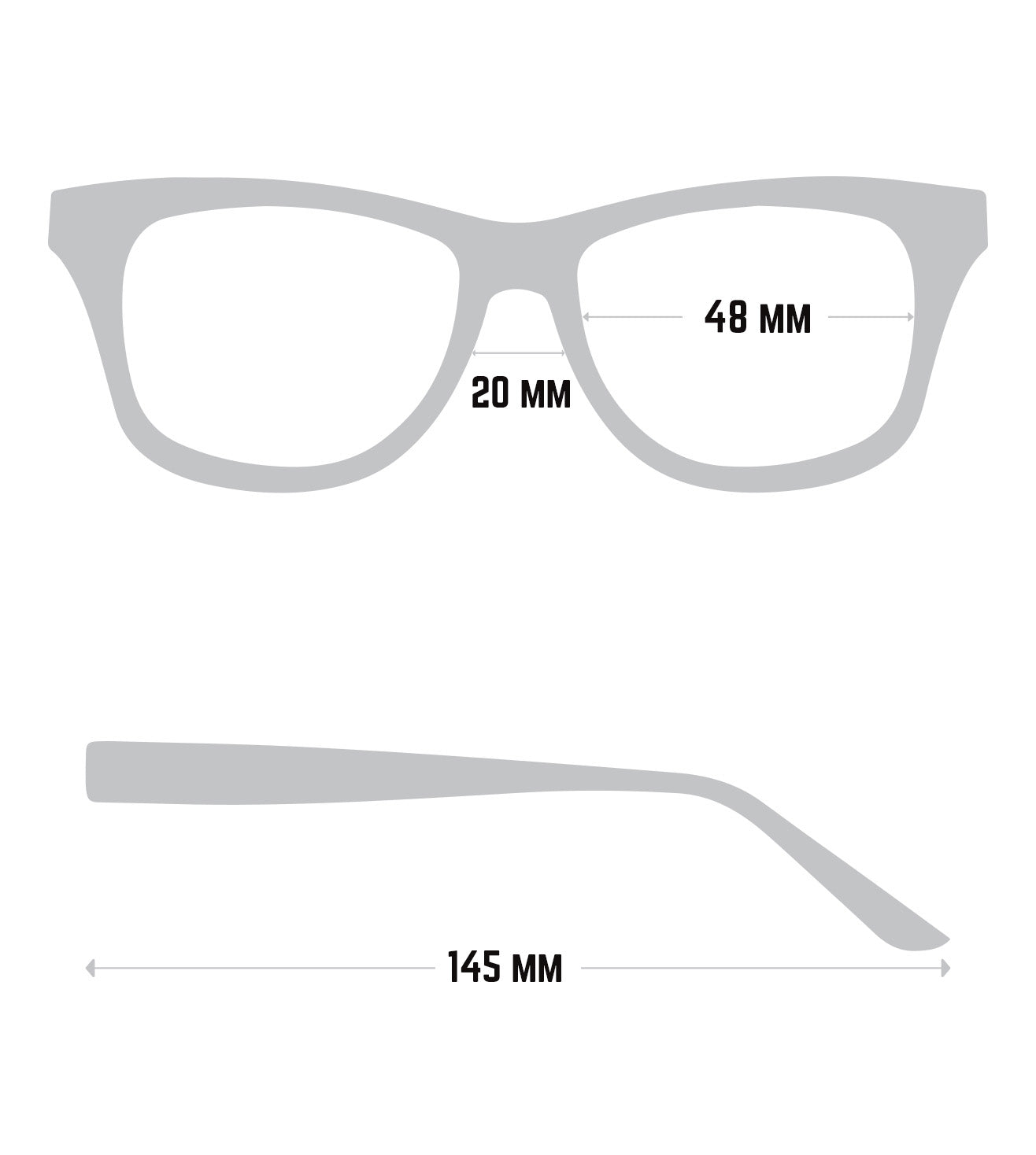 Montblanc Unisex Black Round Optical Frame