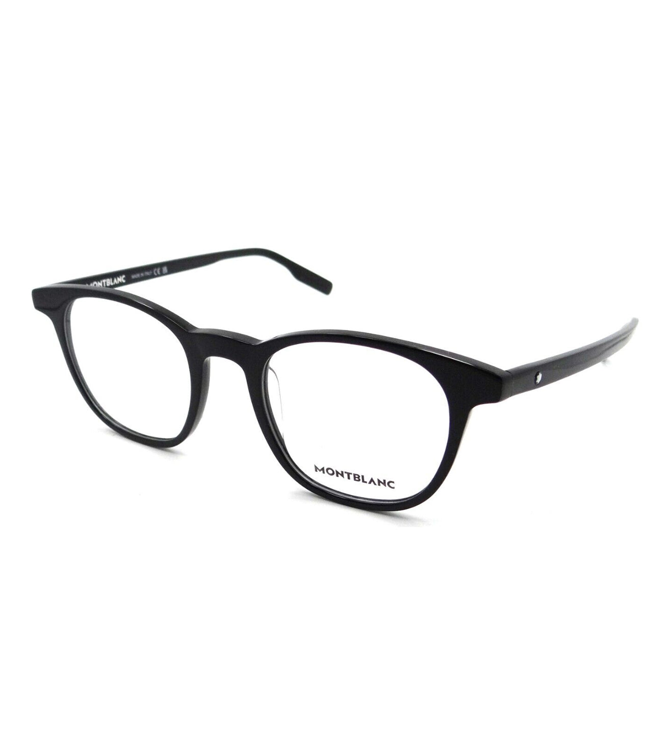 Montblanc Unisex Black Round Optical Frame