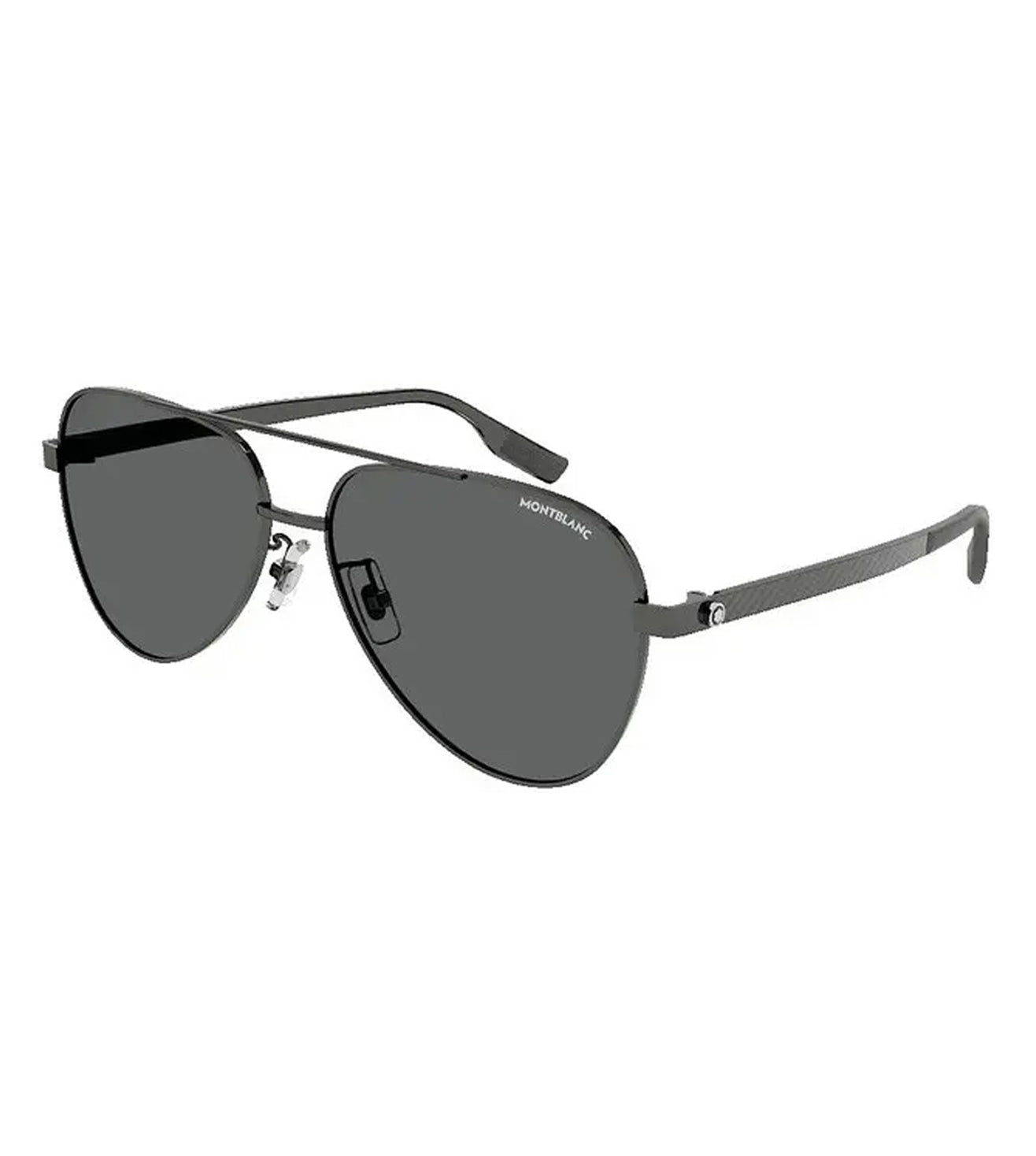 Montblanc Men s Grey Aviator Sunglasses