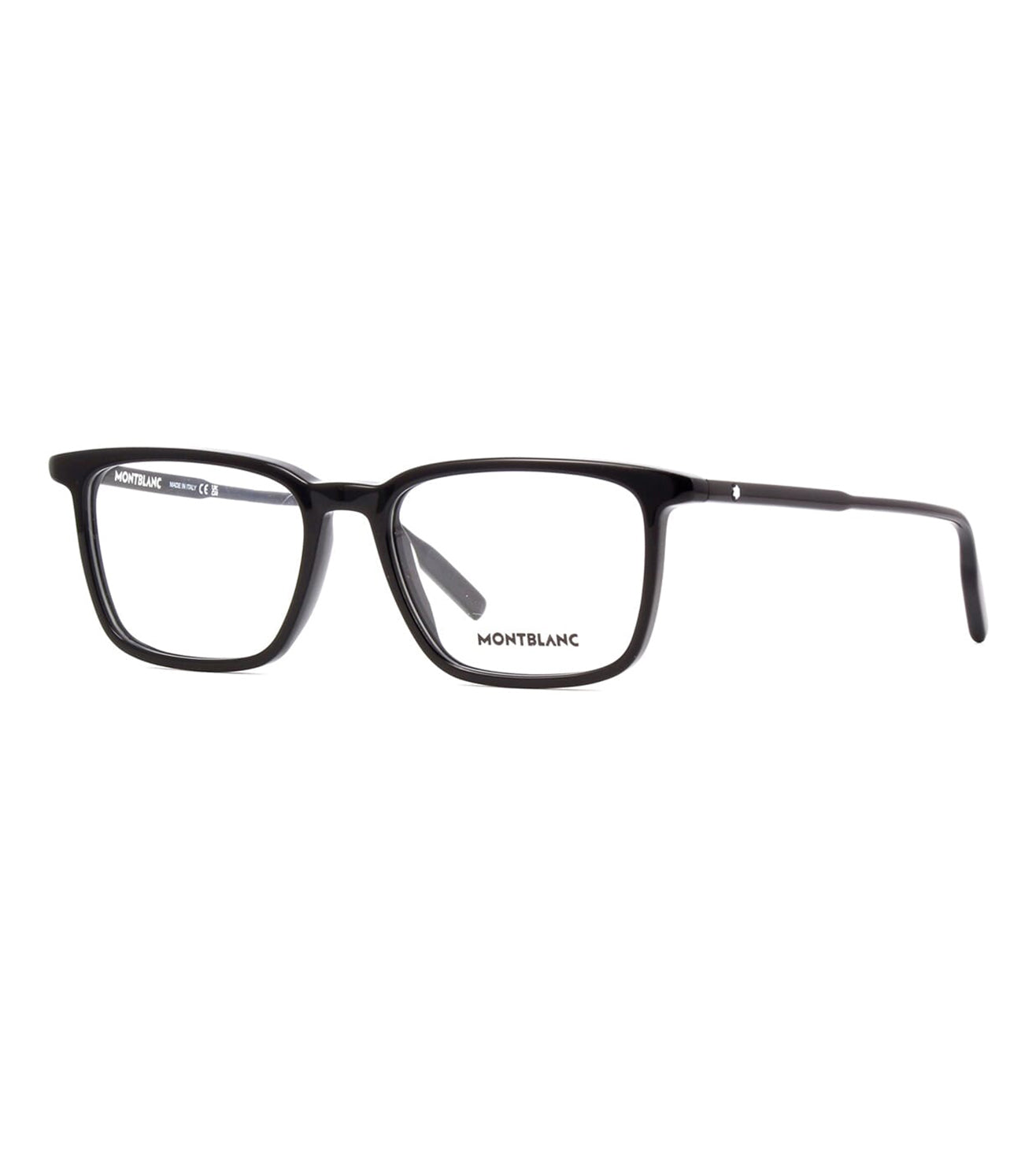 Montblanc Men's Black Square Optical Frame