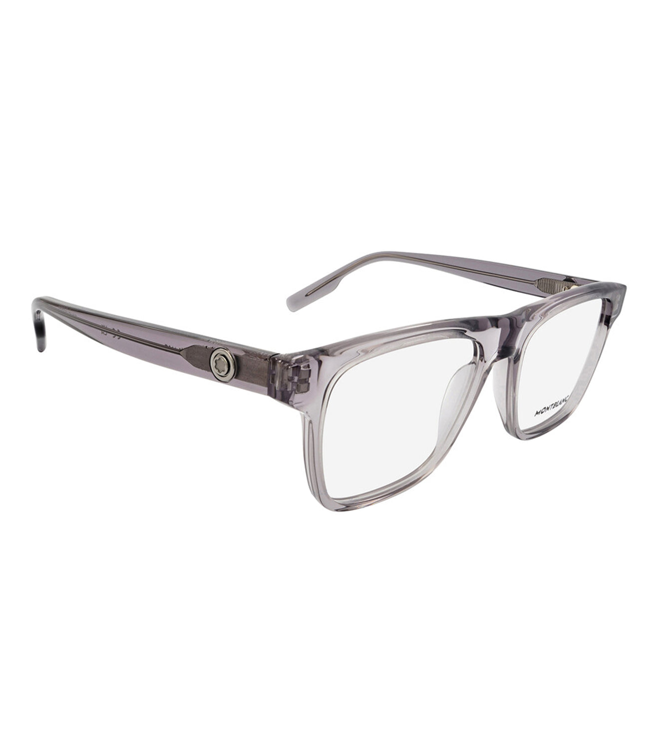 Montblanc Men's Grey Wayfarer Optical Frame