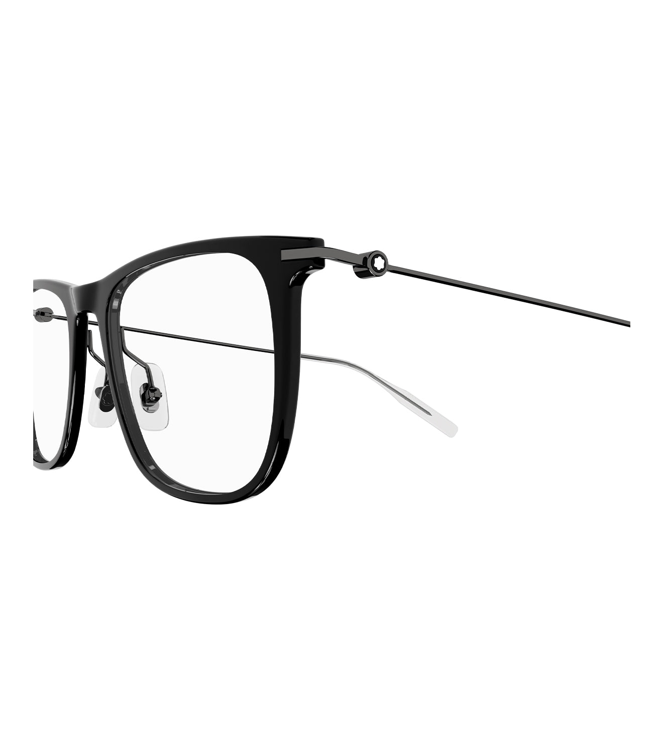 Montblanc Men's Black Wayfarer Optical Frame