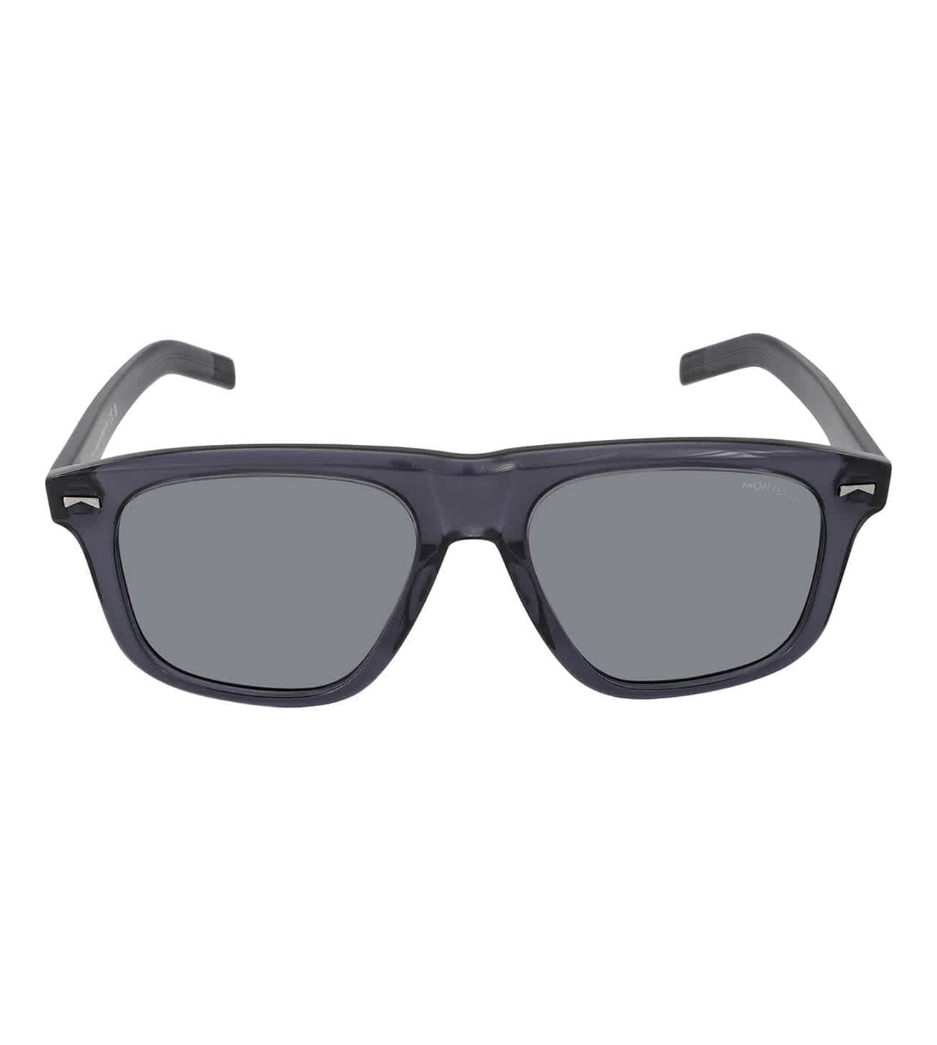 Montblanc Men's Blue Square Sunglasses