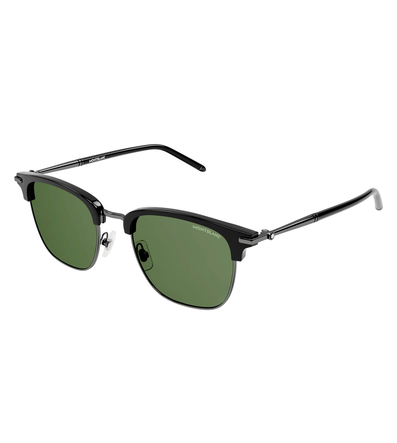 Montblanc Men's Green Square Sunglasses