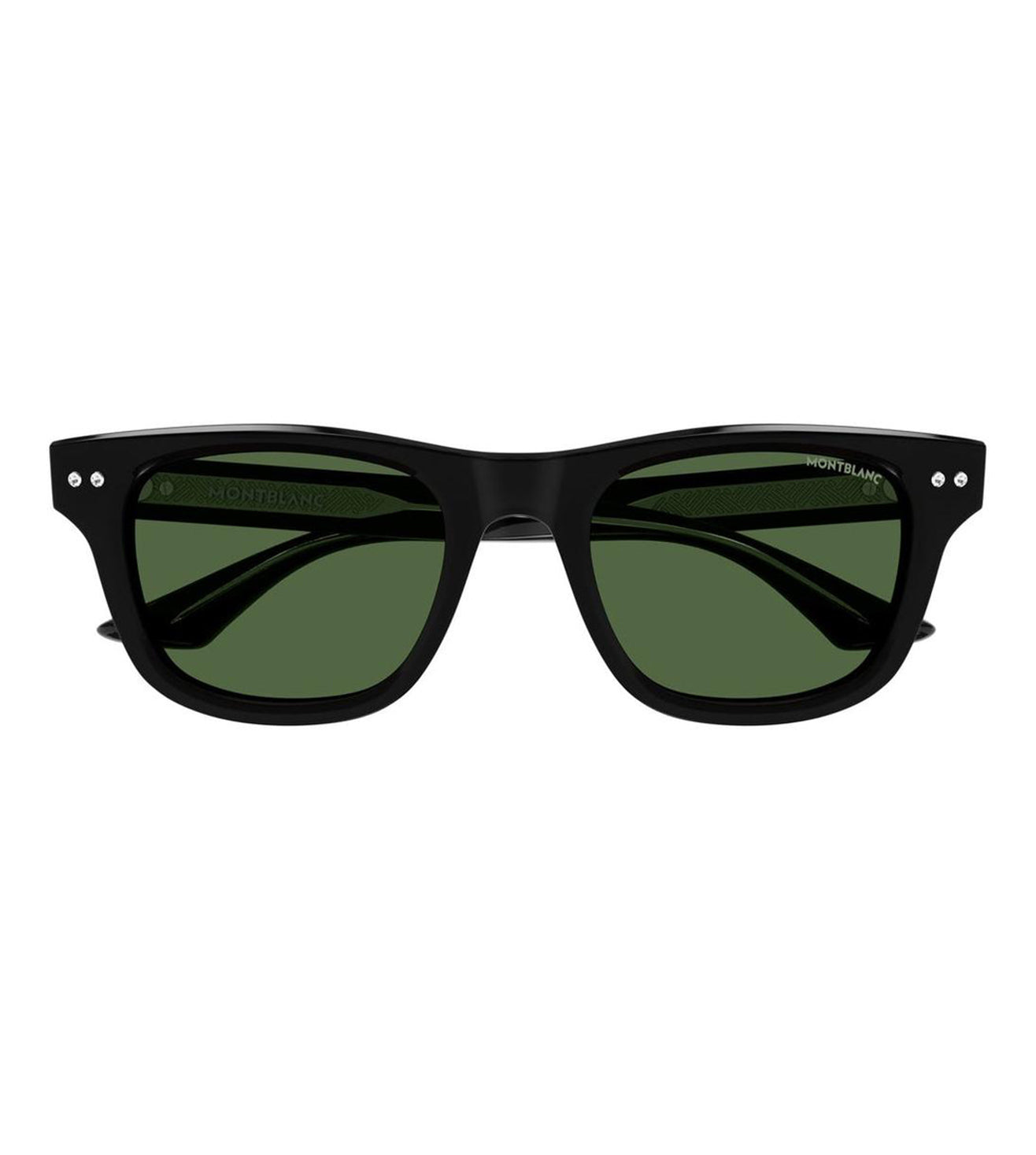 Montblanc Men's Green Square Sunglasses