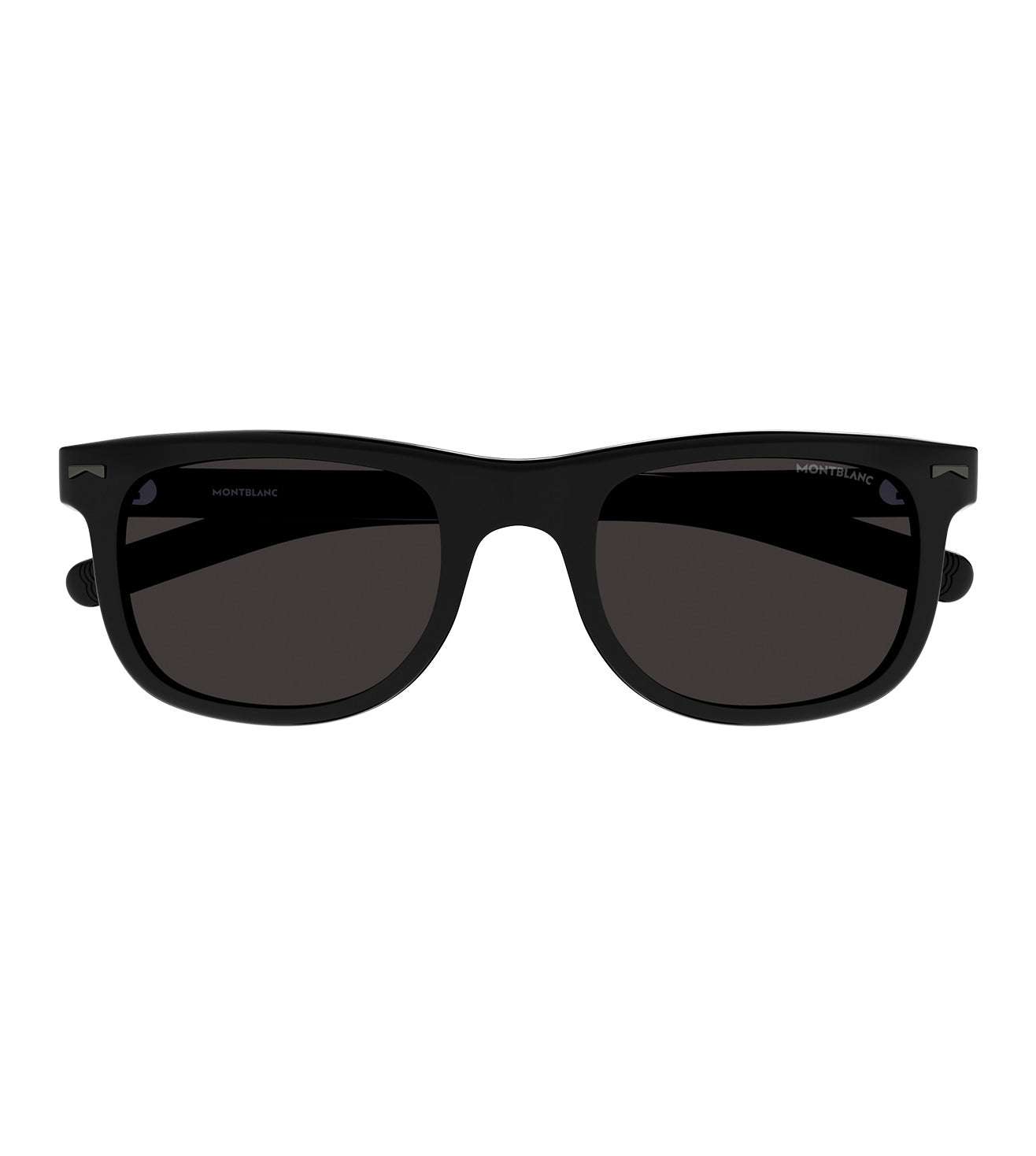 Montblanc Men's Smoke Rectangular Sunglasses