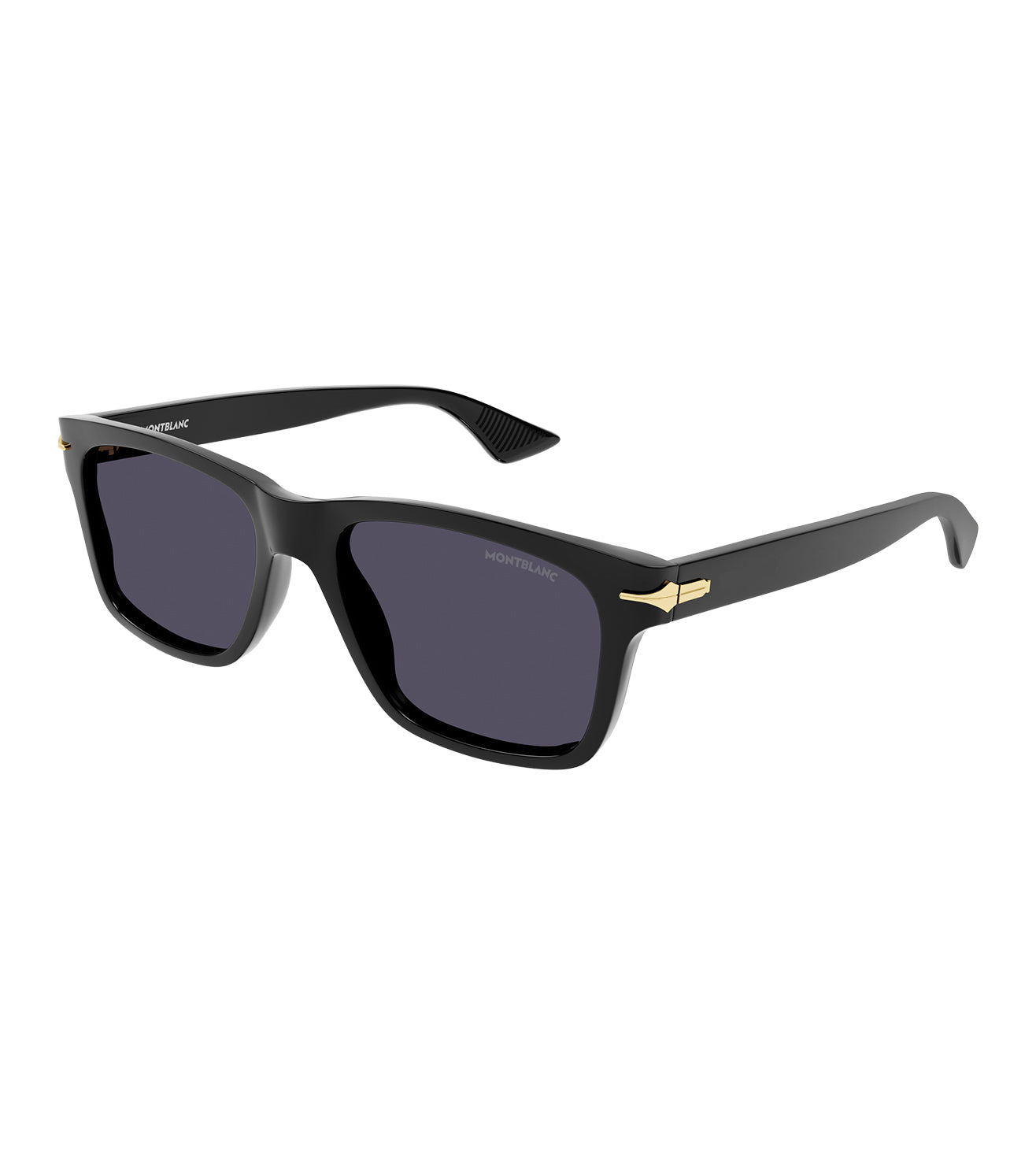 Montblanc Men's Smoke Wayfarer Sunglasses