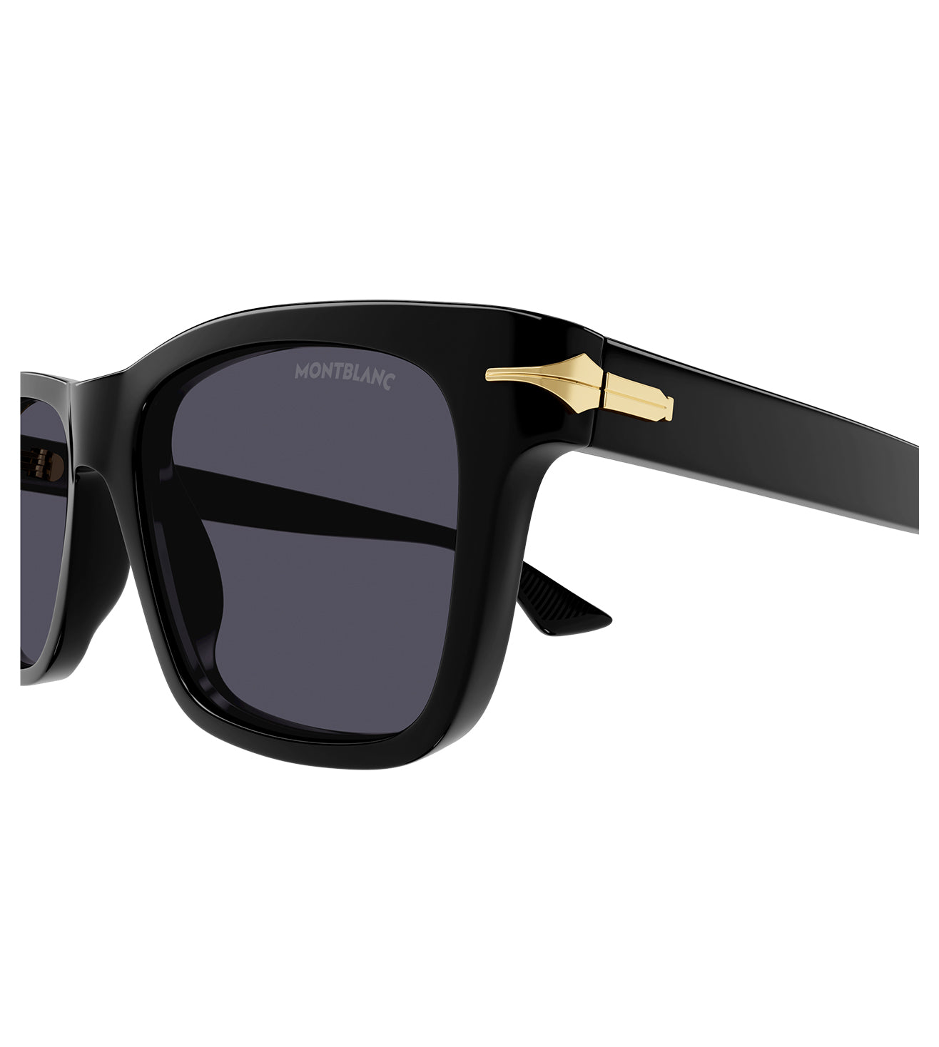 Montblanc Men's Smoke Wayfarer Sunglasses