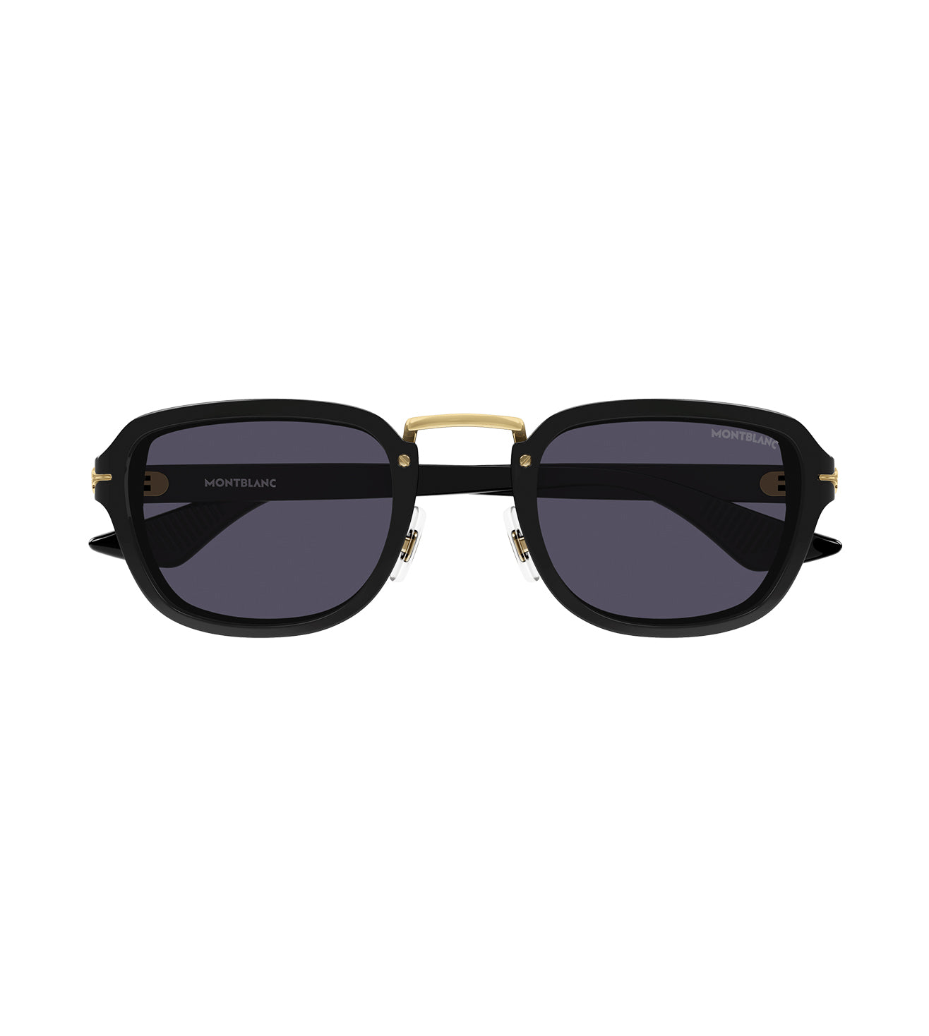 Montblanc Men's Smoke Round Sunglasses