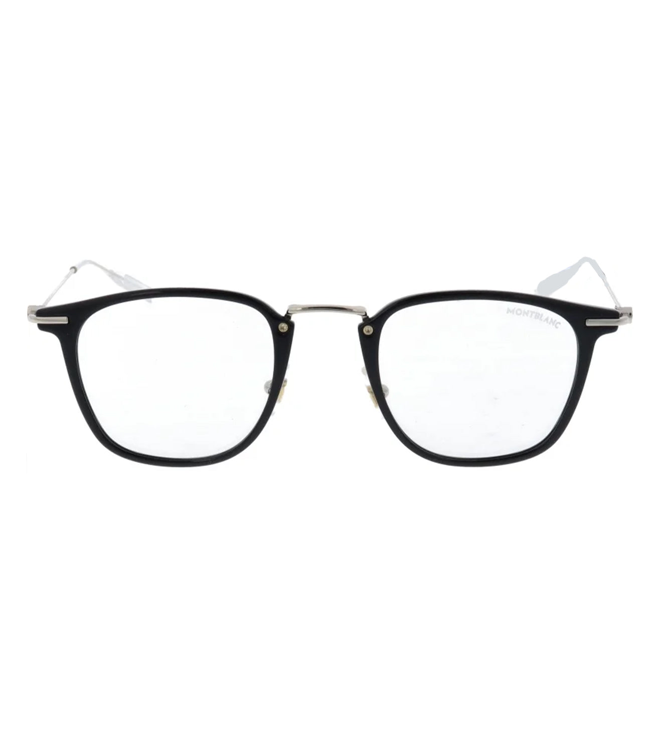 Montblanc Men's Black Square Optical Frame