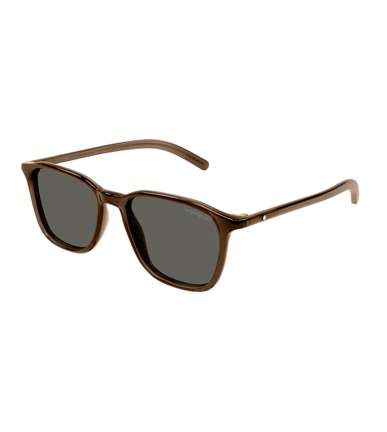 Montblanc Men's Grey Square Sunglasses
