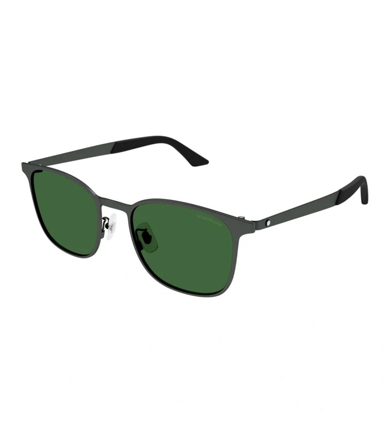 Montblanc Men's Green Square Sunglasses