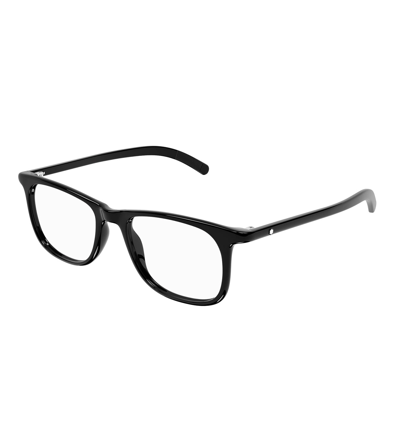 Montblanc Men's Black Square Optical Frame