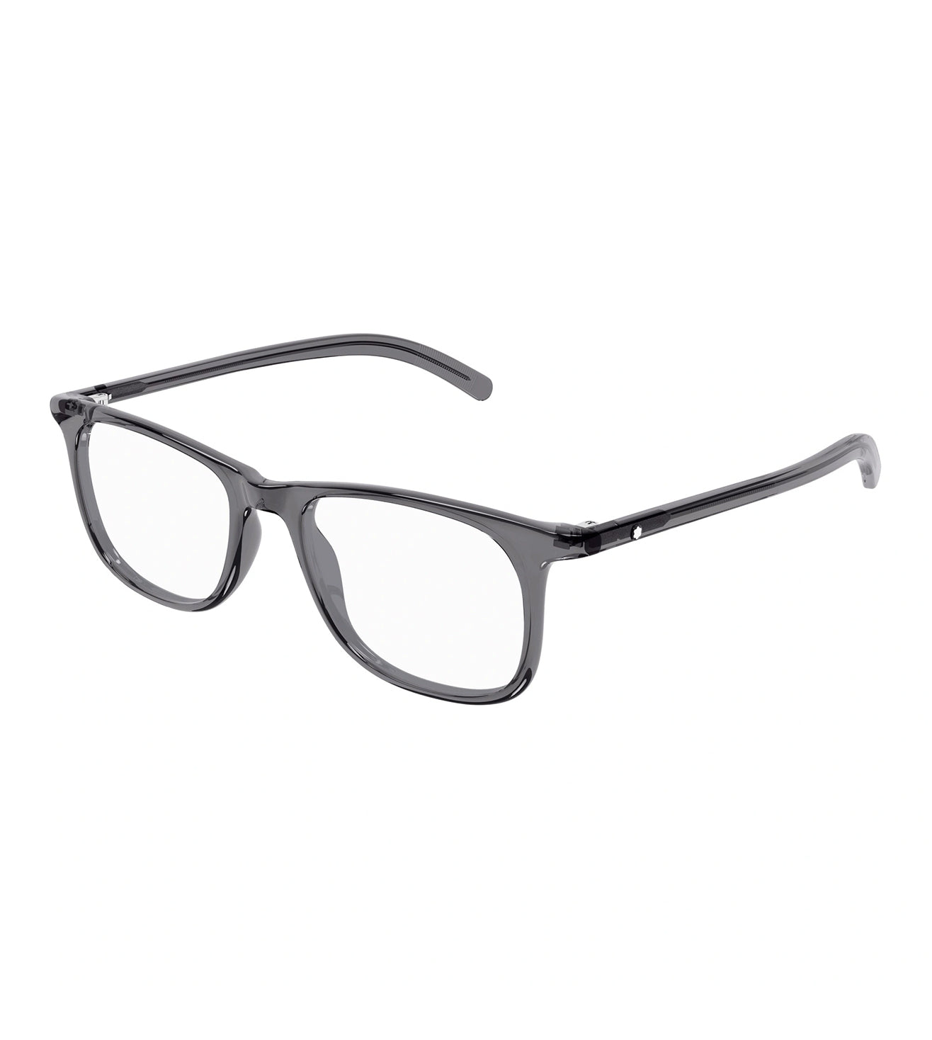 Montblanc Men's Grey Square Optical Frame
