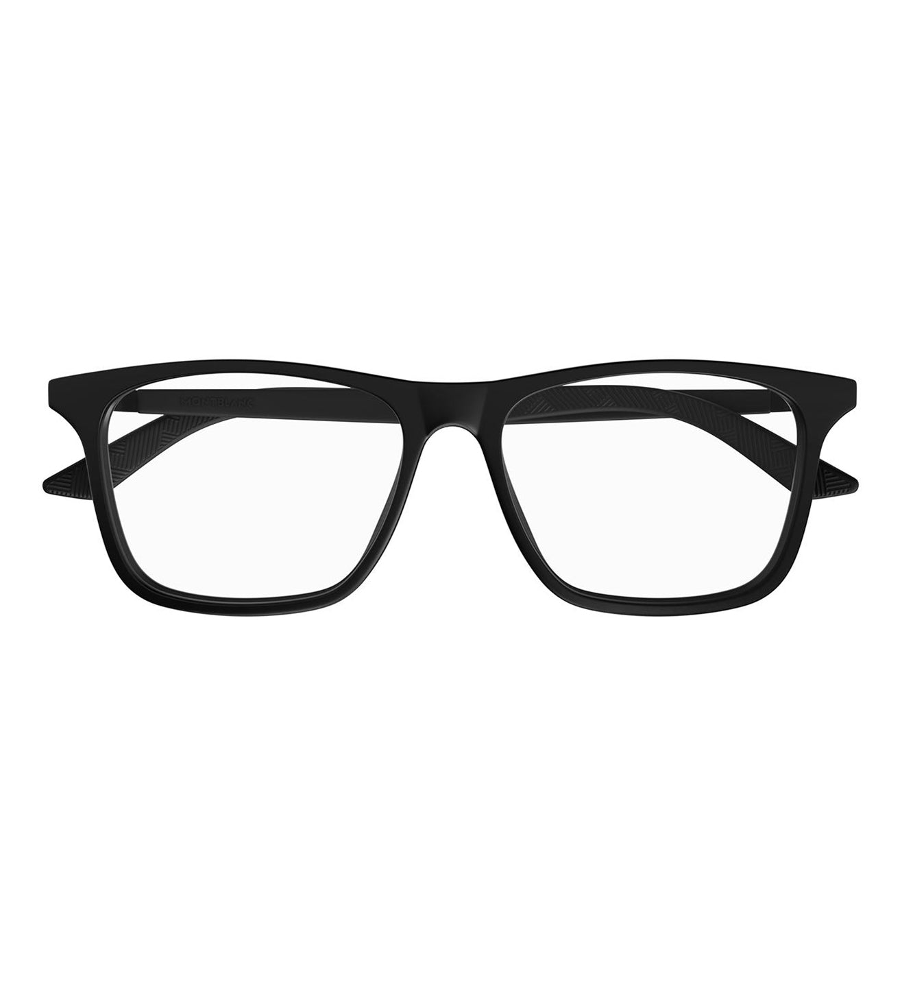 Montblanc Men's Black Square Optical Frame