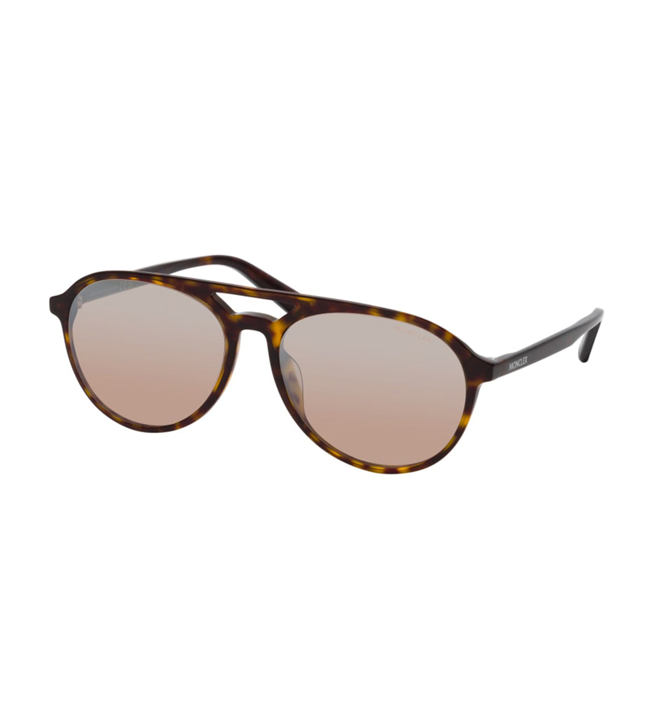 Moncler Men's Brown Aviator Sunglasses