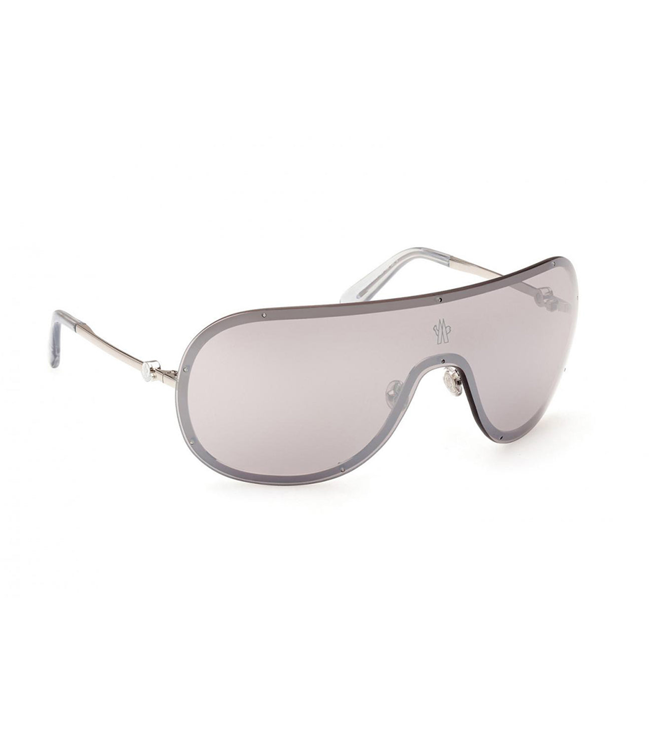 Moncler Men's Smoke Wraparound Sunglasses