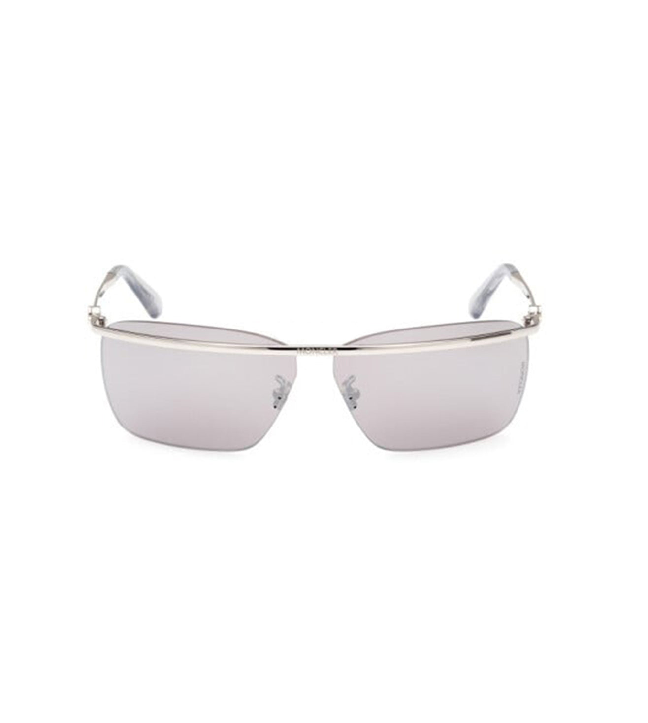 Moncler Unisex Grey Rectangular Sunglasses