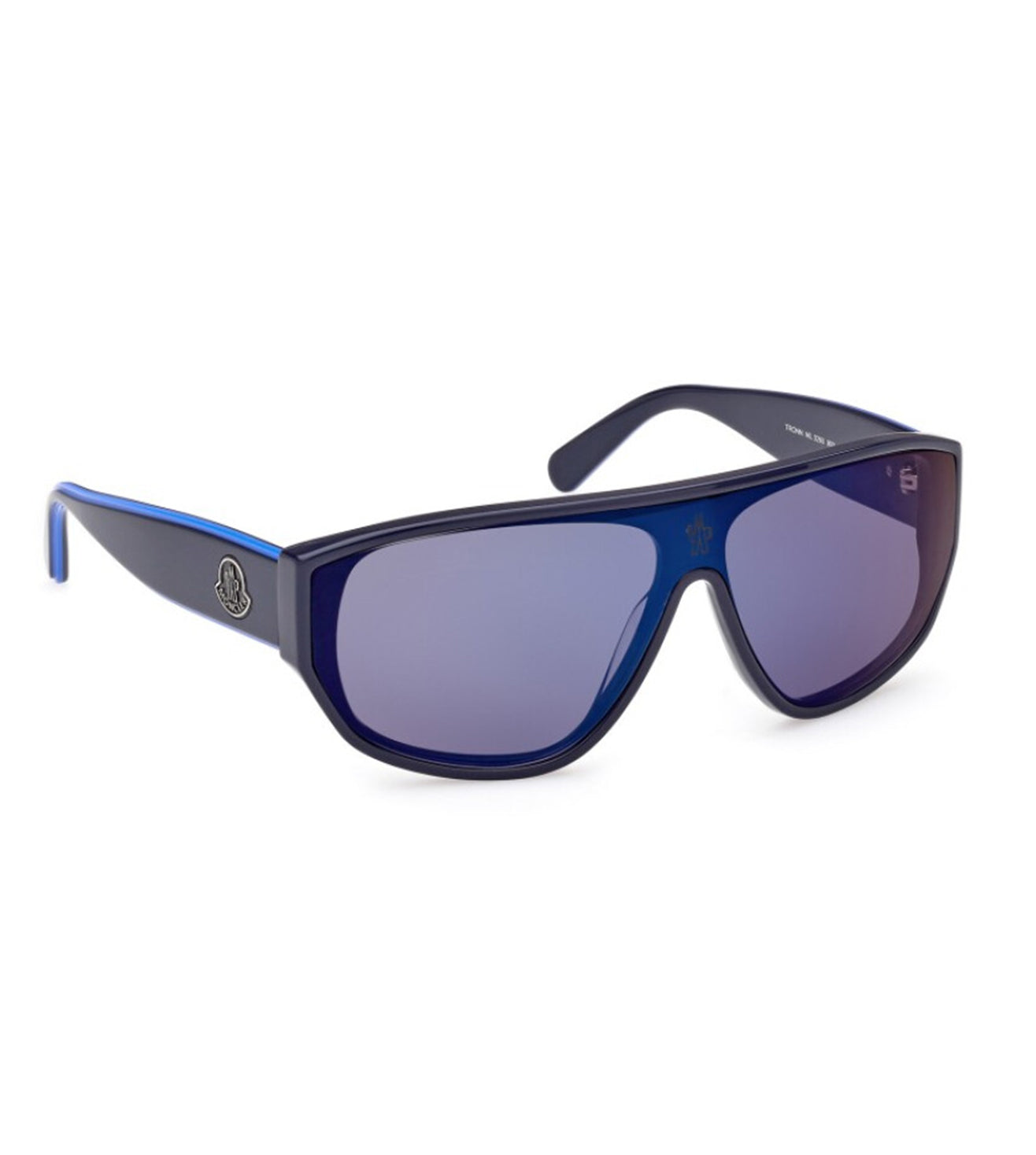 Moncler Unisex Blue Shield Sunglasses