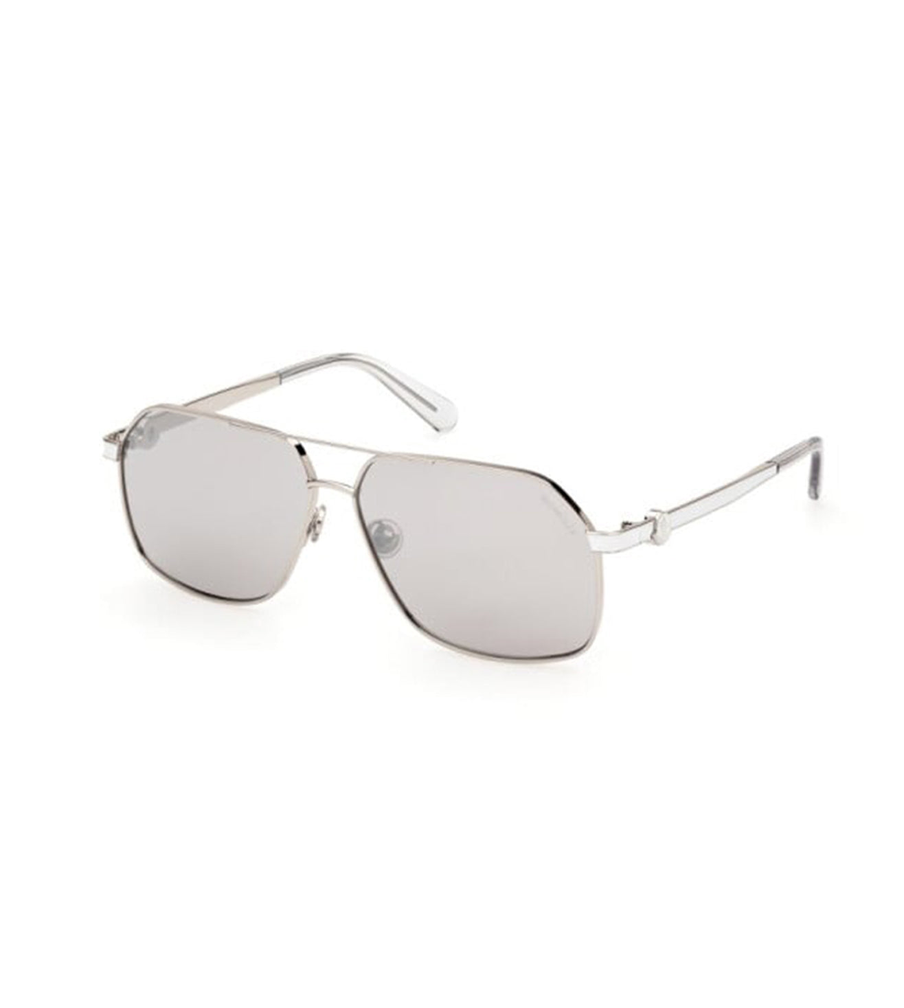 Moncler Unisex Grey Aviator Sunglasses