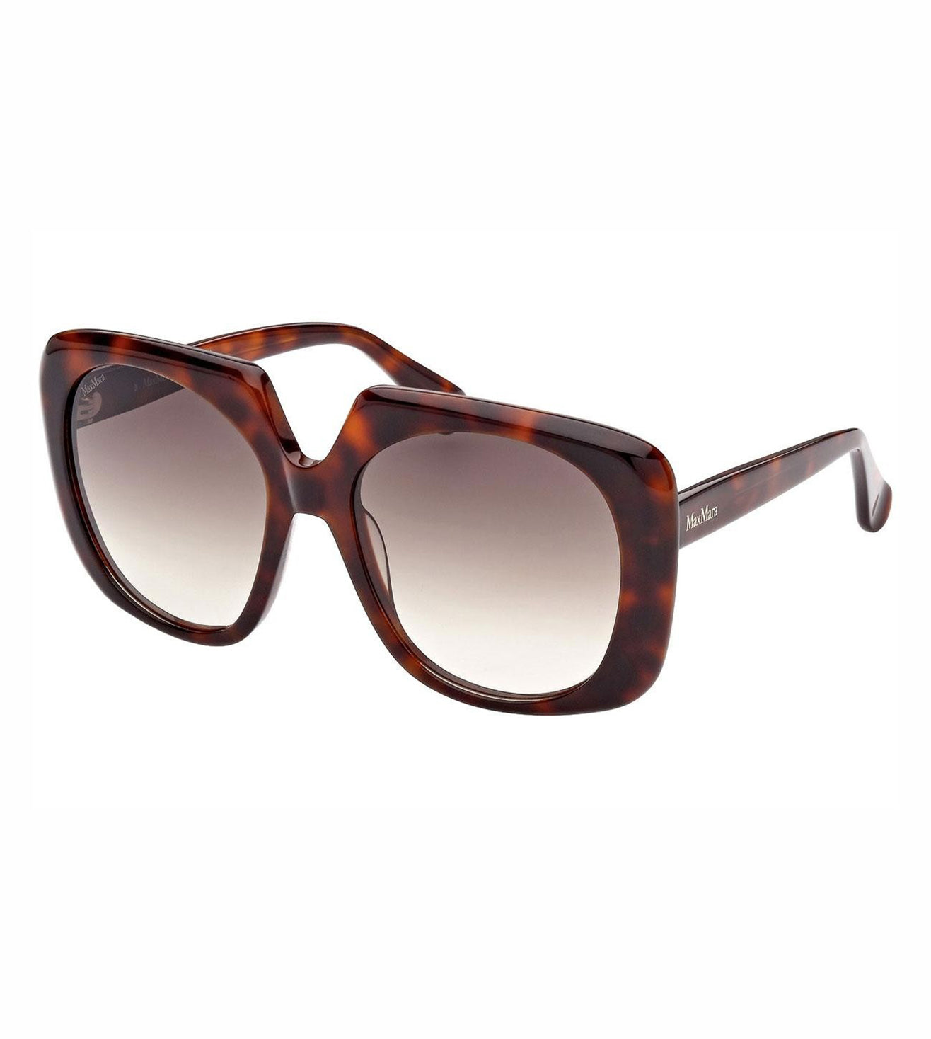 Maxmara Women's Gradient Brown Butterfly Sunglasses