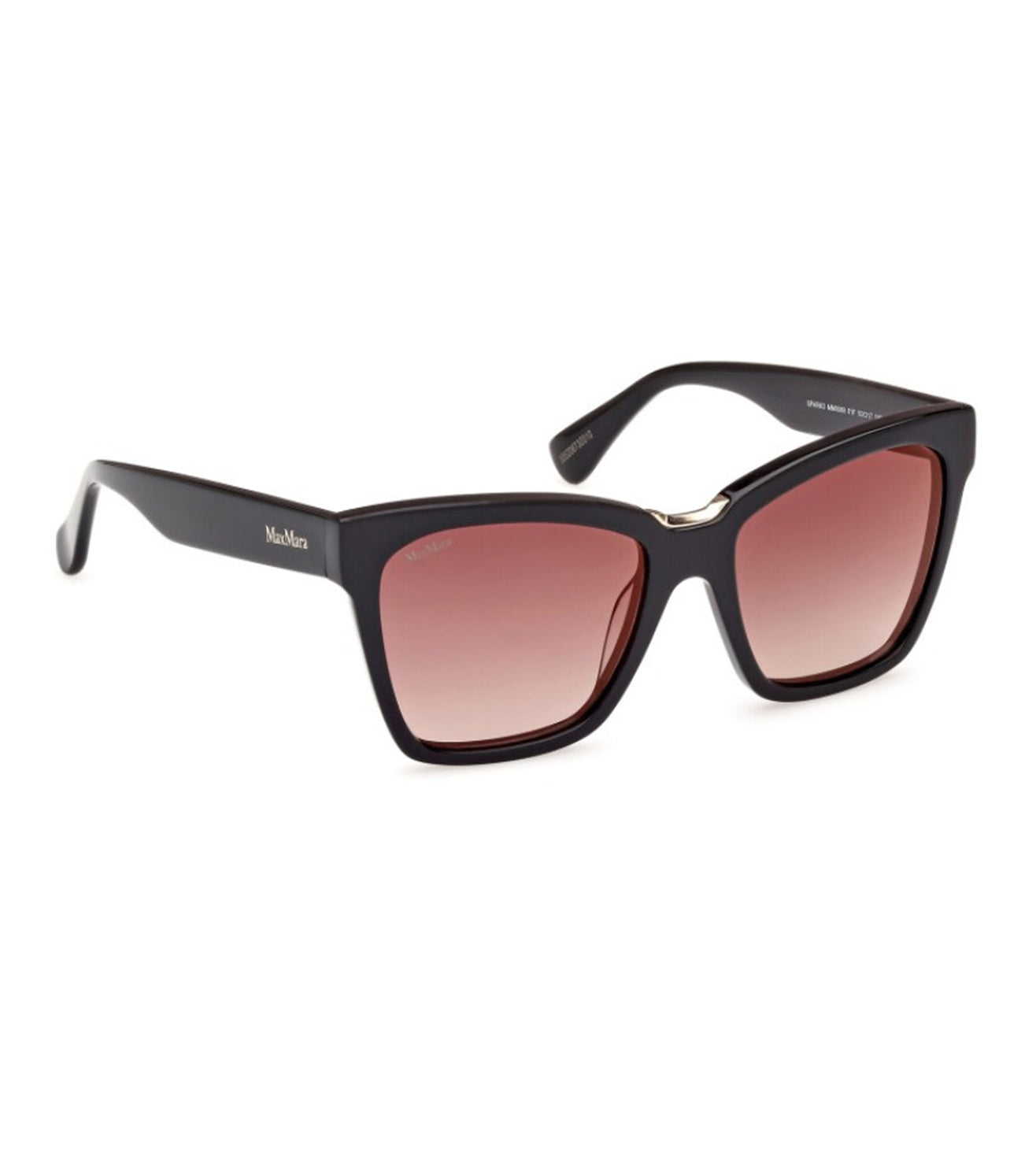 Maxmara Women's Brown Rectangle Sunglasses