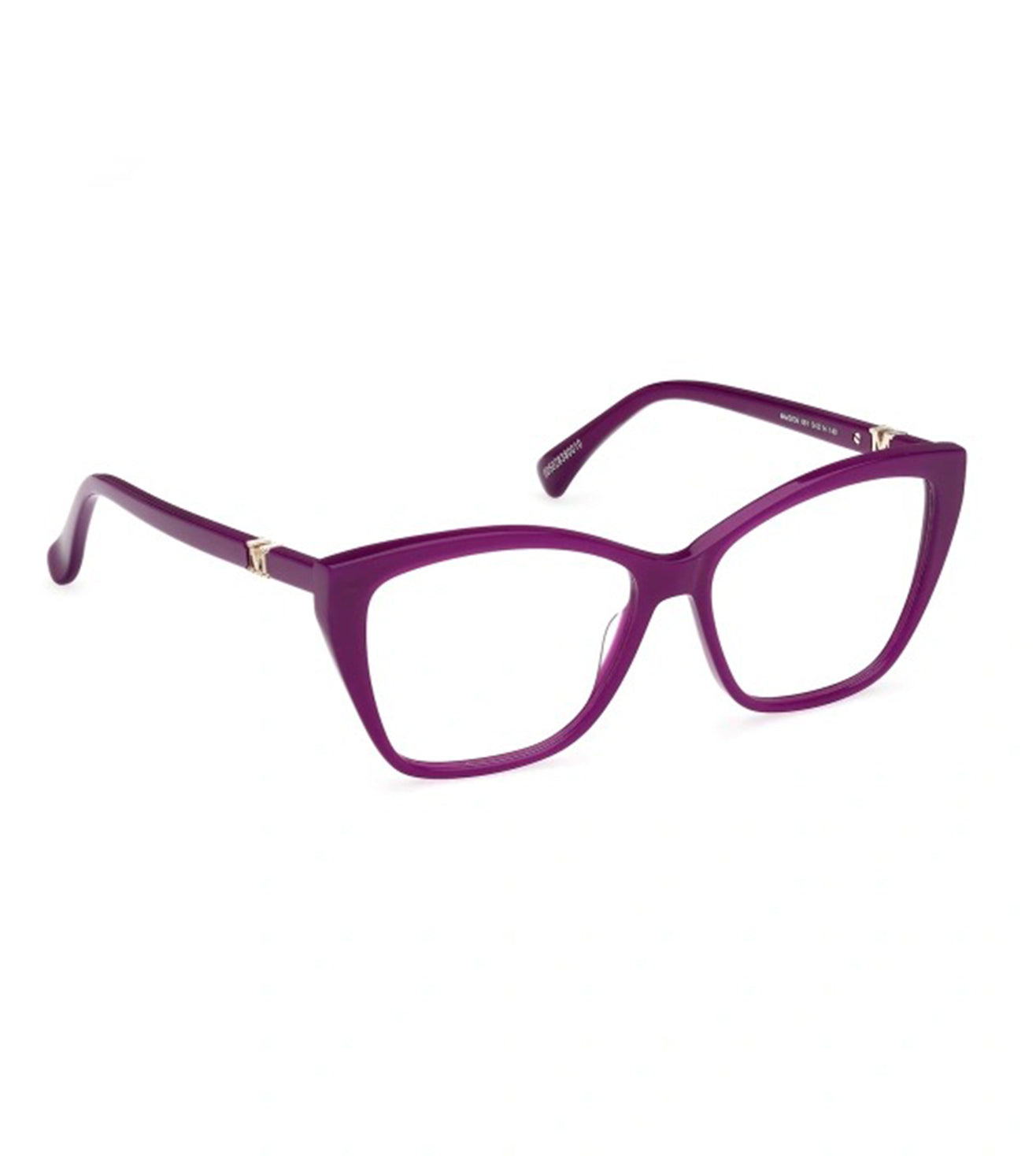 Maxmara Women's Violet Oval Optical Frame