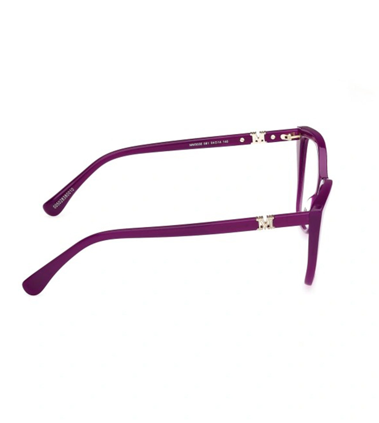 Maxmara Women's Violet Oval Optical Frame