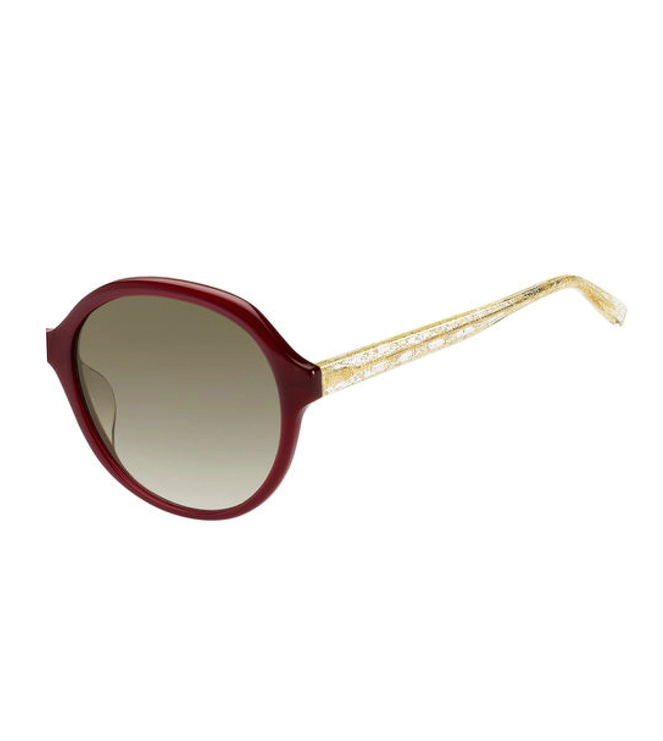 MaxMara Women Brown Oval Sunglasses