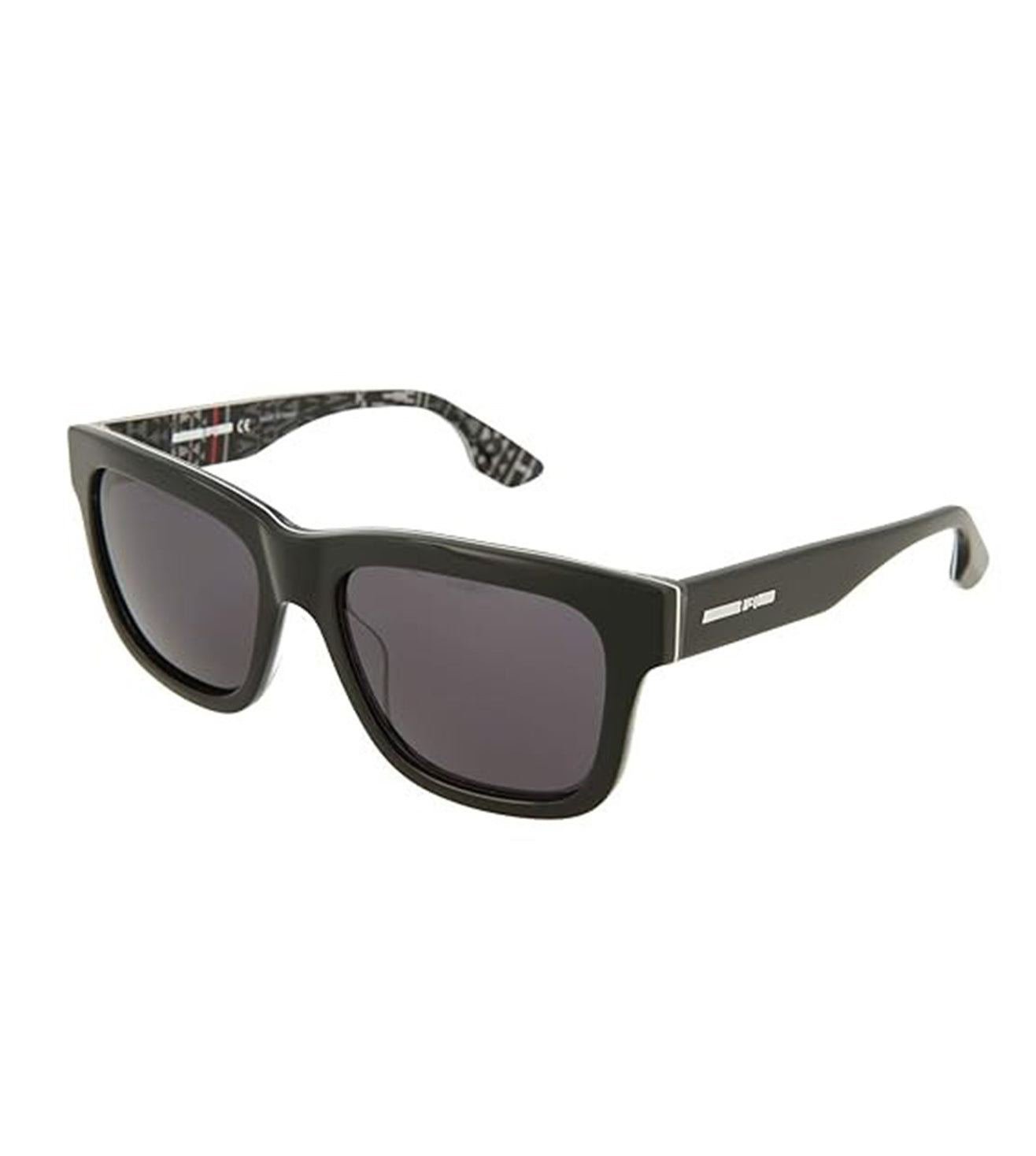 Alexander McQueen Men Black Square Sunglasses