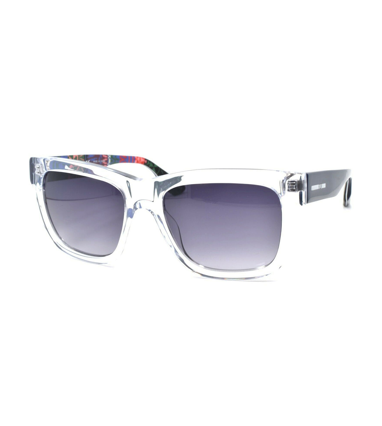 Alexander McQueen Unisex Blue Wayfarer Sunglasses