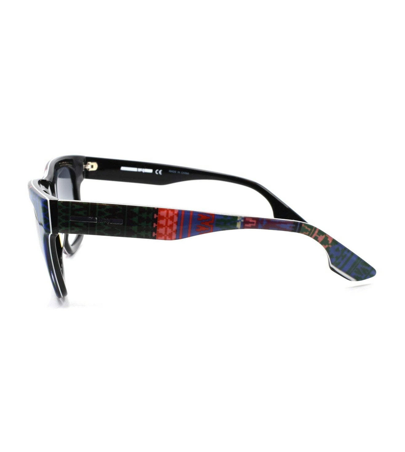 Alexander McQueen Unisex Grey Wayfarer Sunglasses