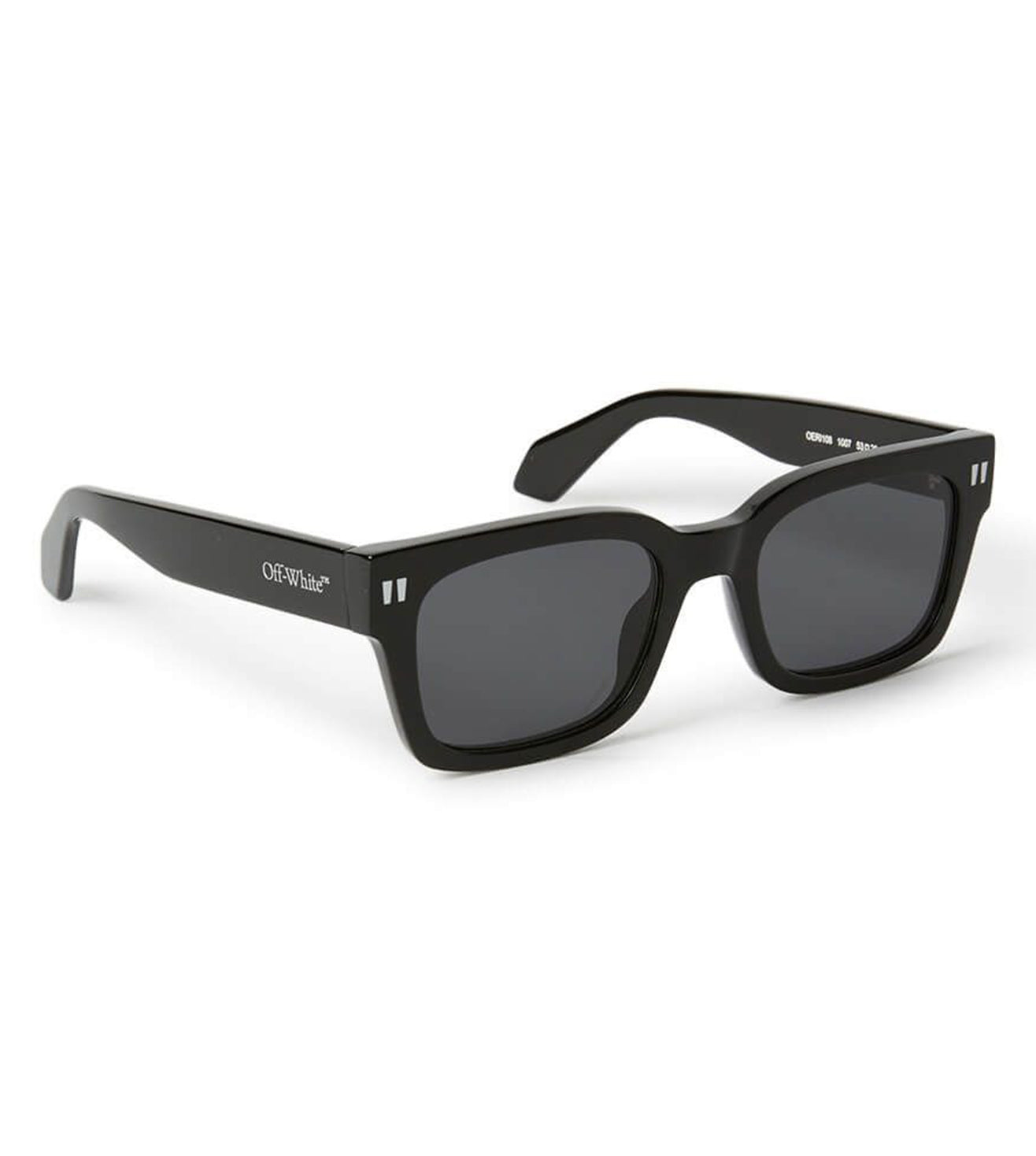 OFF White Unisex Dark Grey Square Sunglasses