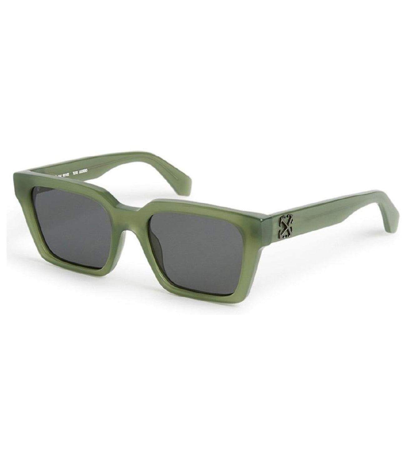 OFF White Unisex Grey Square Sunglasses