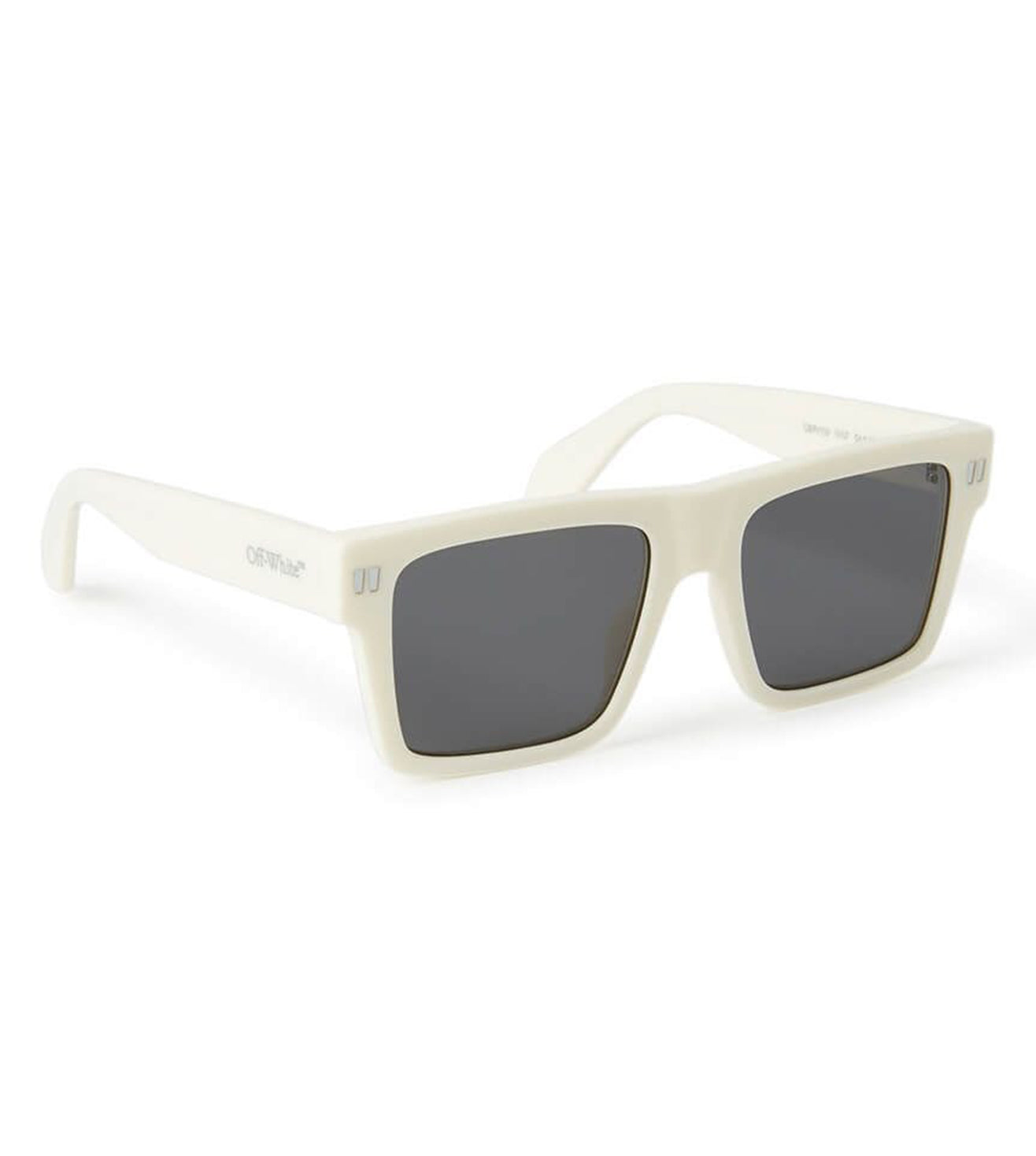 OFF White Unisex Dark Grey Square Sunglasses