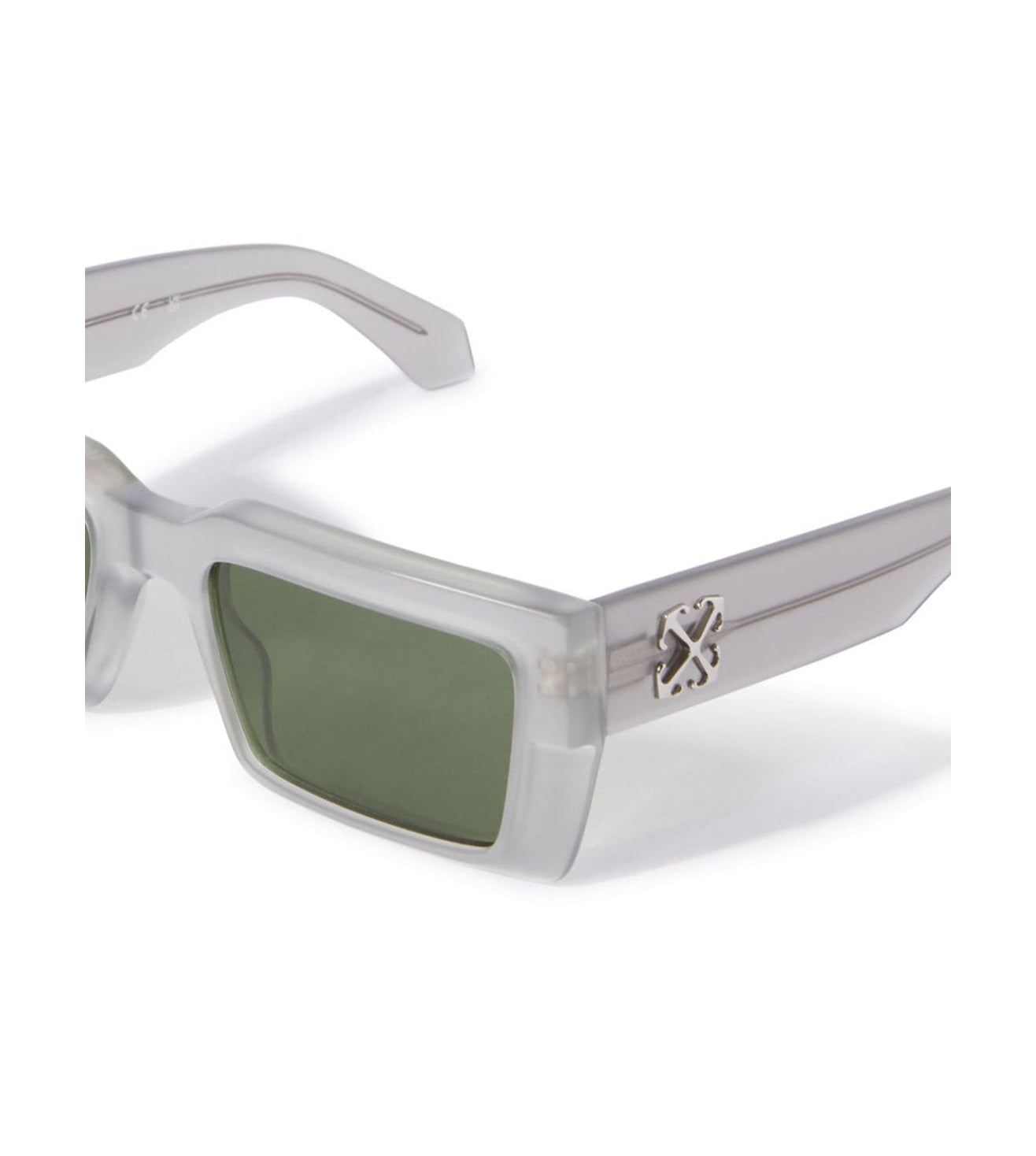 OFF White Moberly Men's Green Square Sunglasses